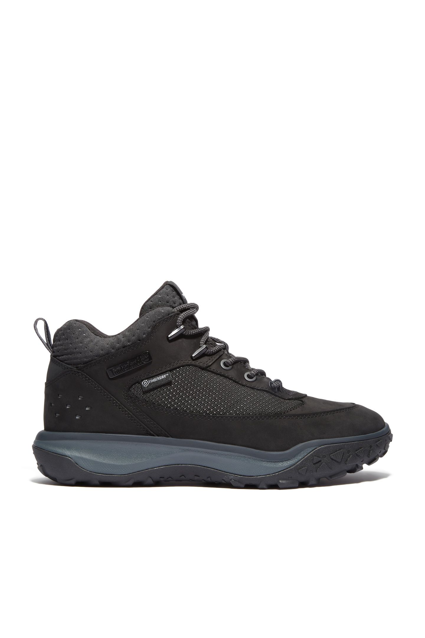 TIMBERCUSH MOTION 7 MID LACE UP WATERPROOF SNEAKER BLACK NUB 1