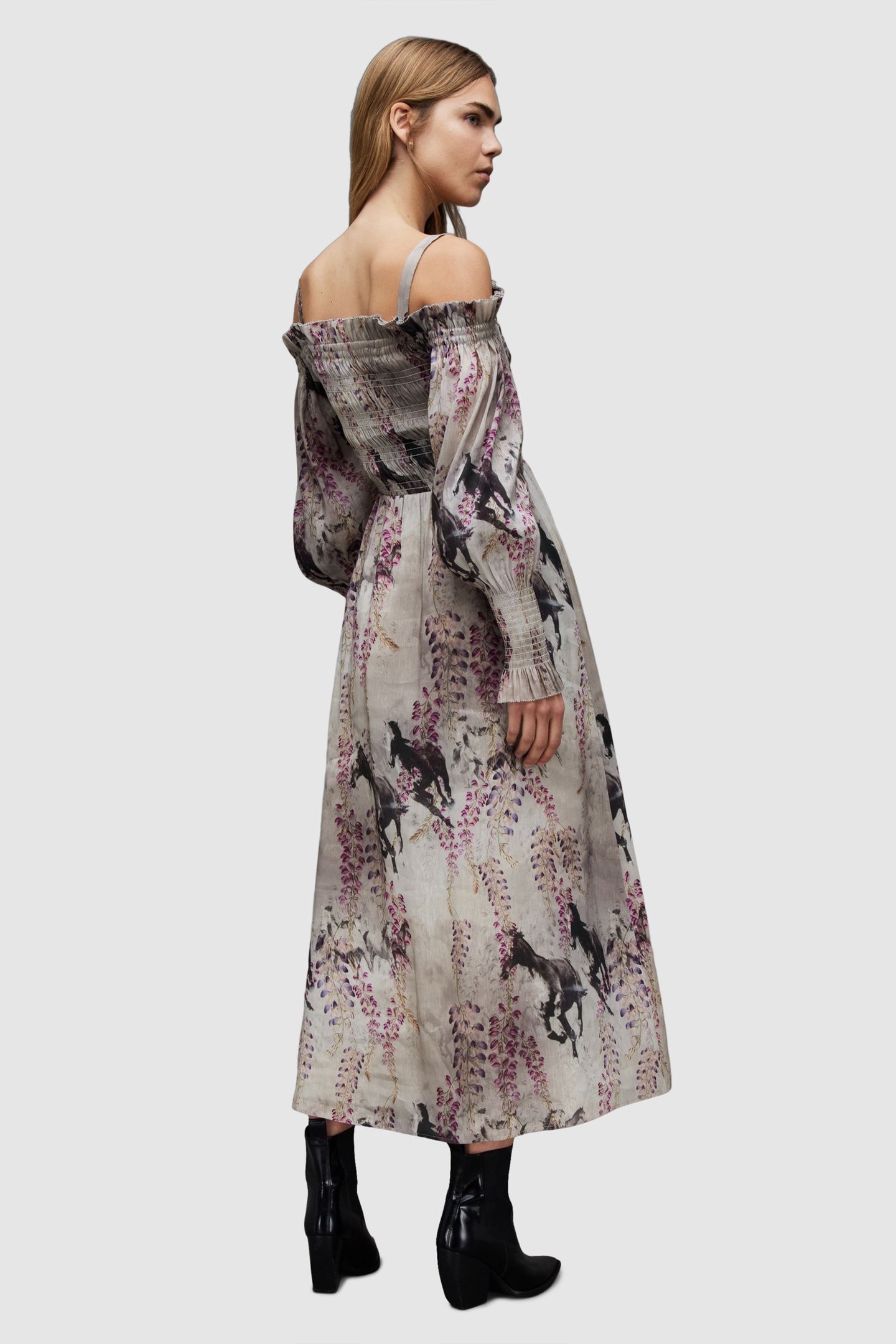 LARY DIONNE DRESS SKY GREY 3