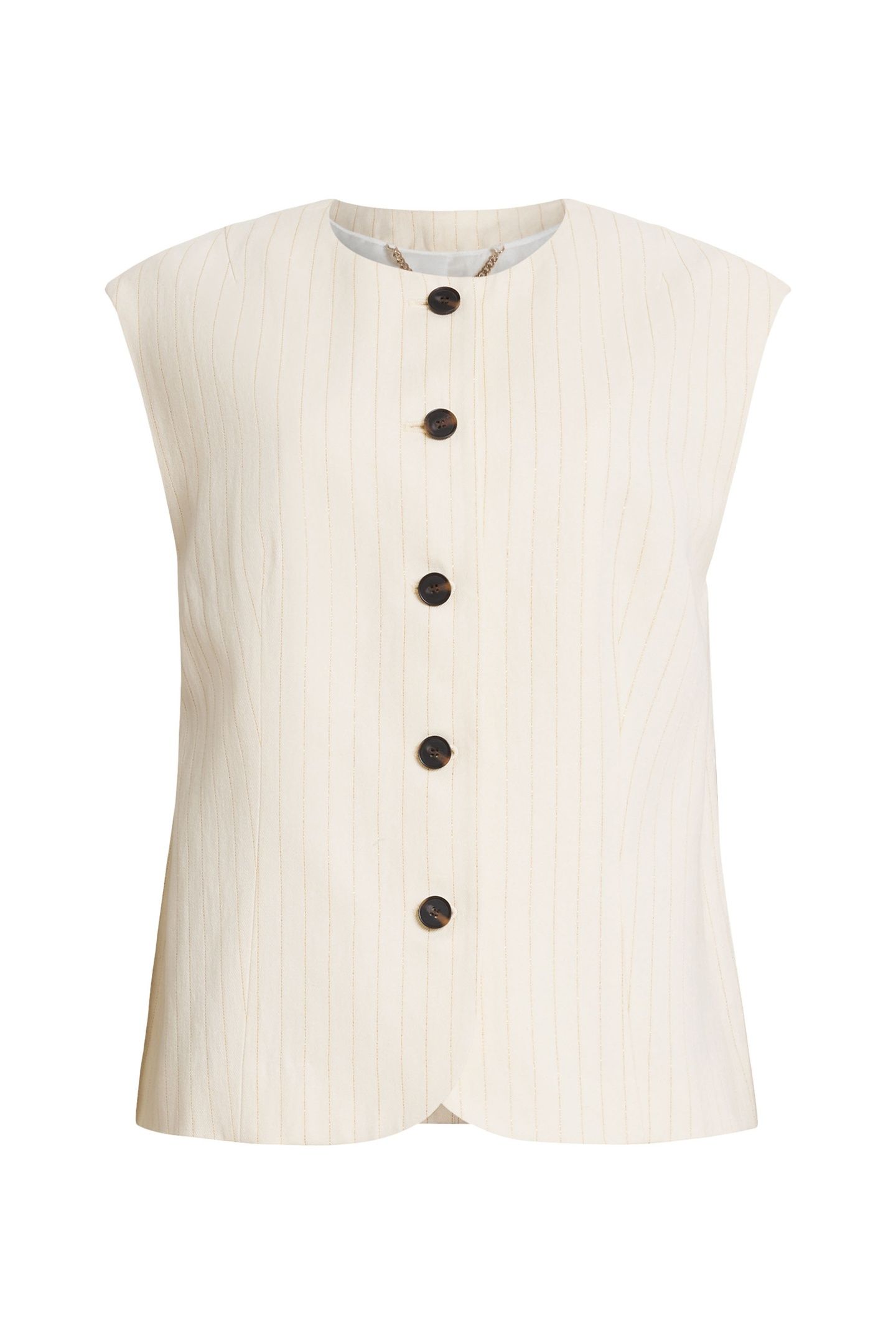 PAYTON WAISTCOAT IVORY WHITE 6