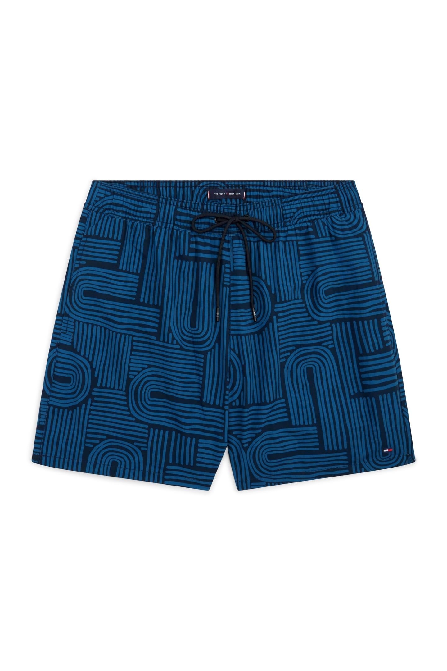 MEDIUM DRAWSTRING PRINT SWIM TRUNK ABSTRACT MOSAIC DESERT SK 4