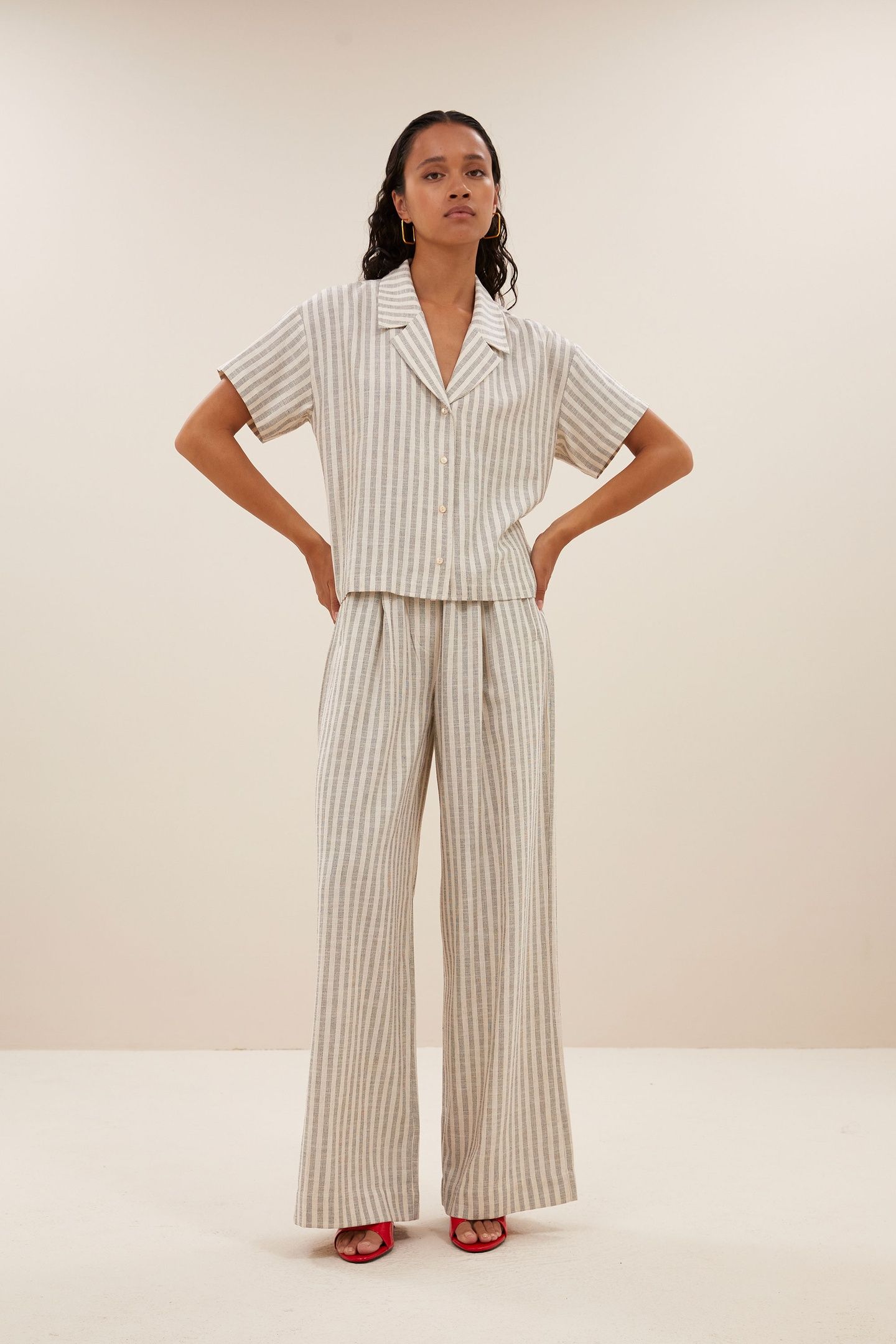 BENJI MARINE PANTS MARINE STRIPE 1