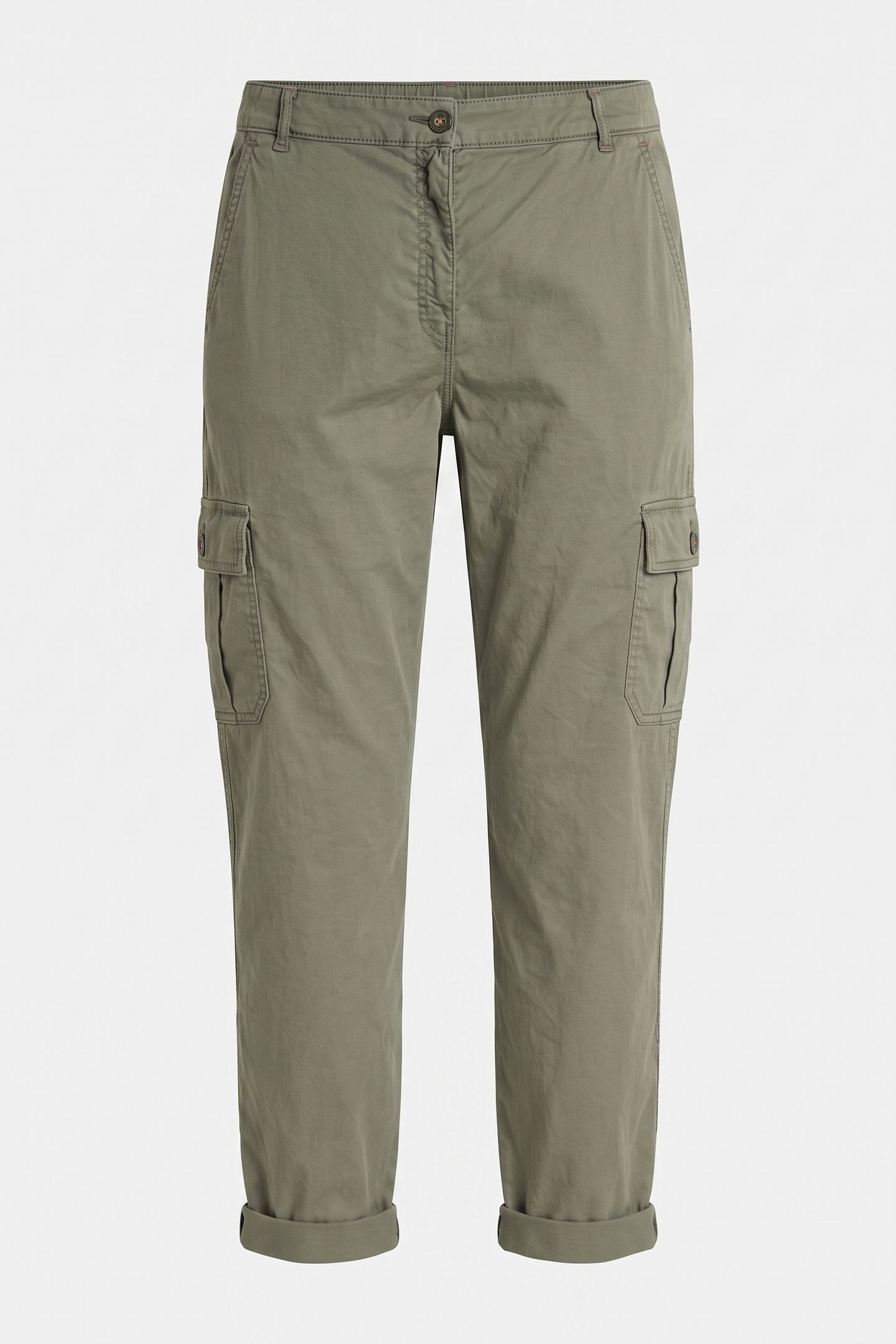 EVERLEIGH CARGO TROUSER MID GREEN 3