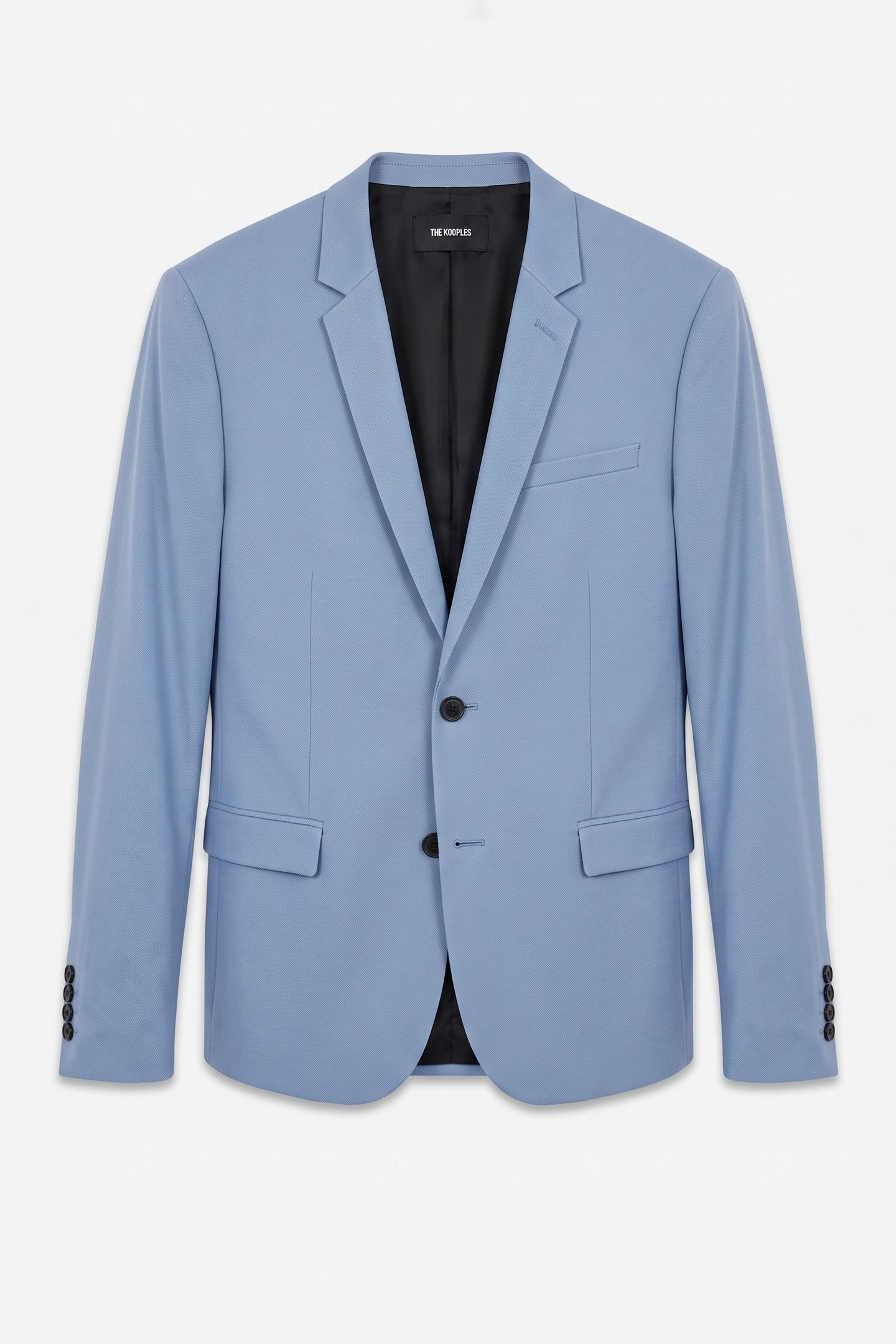 SUIT JACKET WITH CLASSIC COLLAR LIGHT BLUE 3
