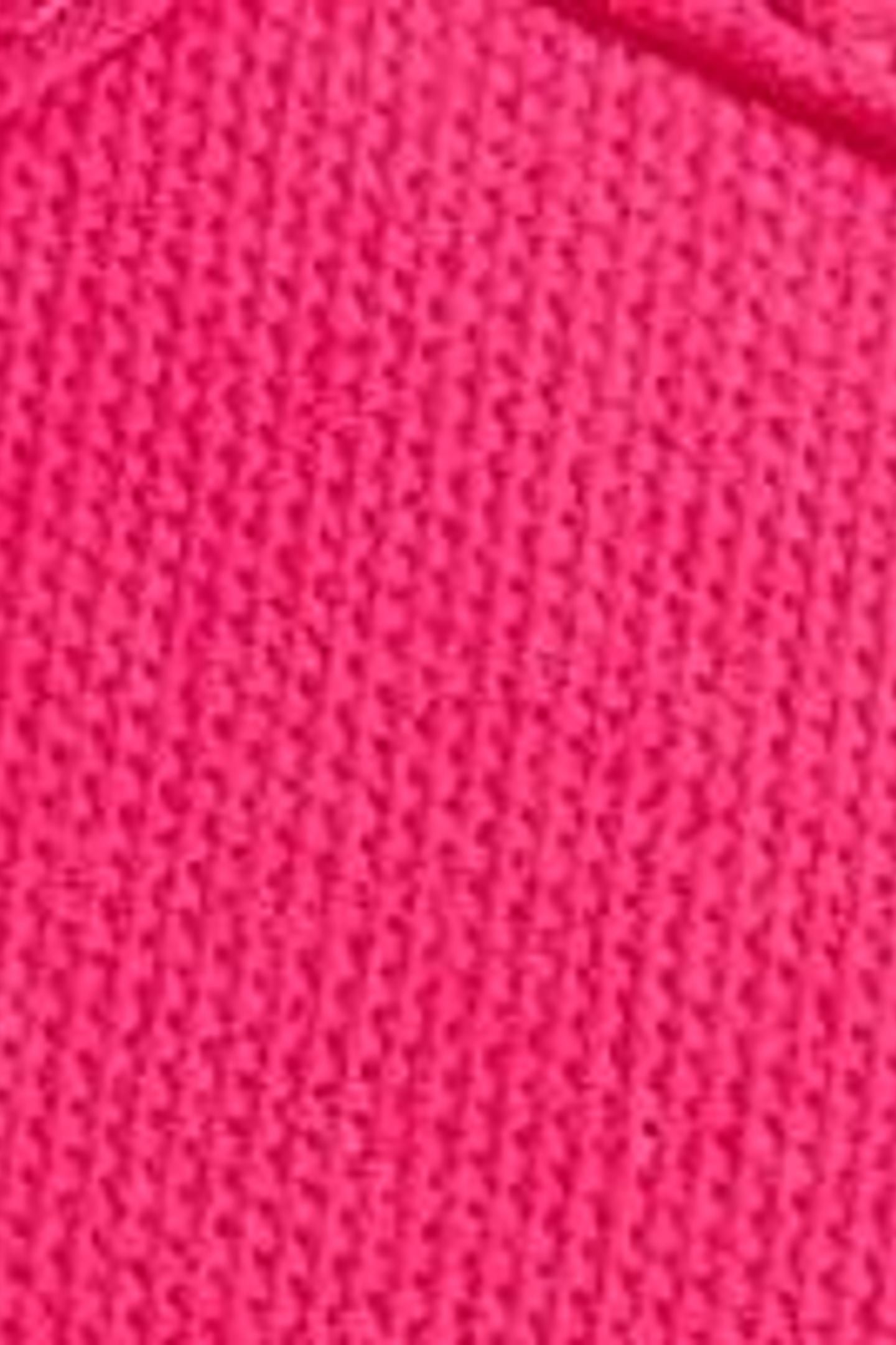 PIPPA CANVAS LACE UP TRAINER BRIGHT PINK 5