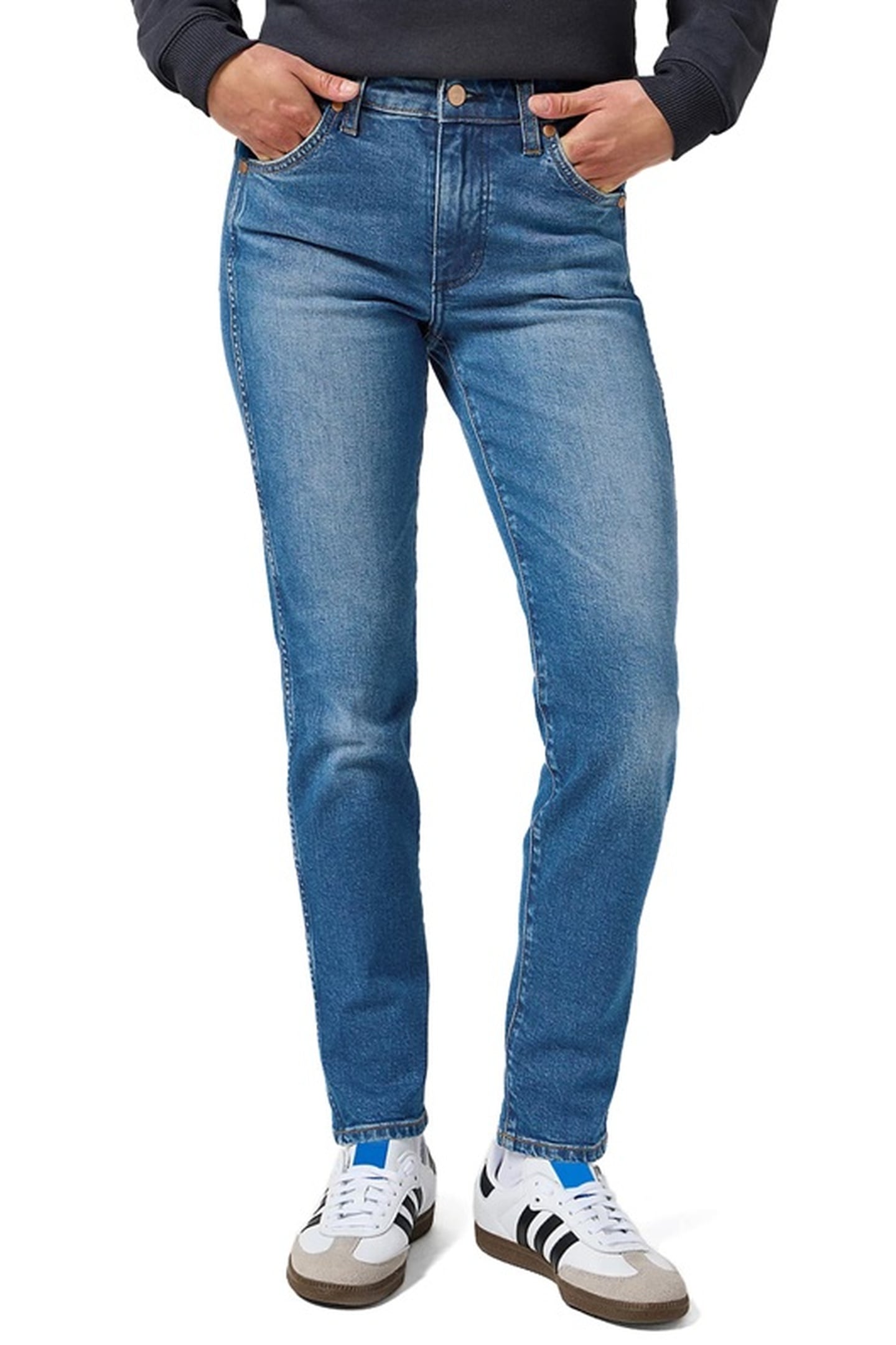 PIPER INDIGO DUSK DENIM BLUE JEANS 1