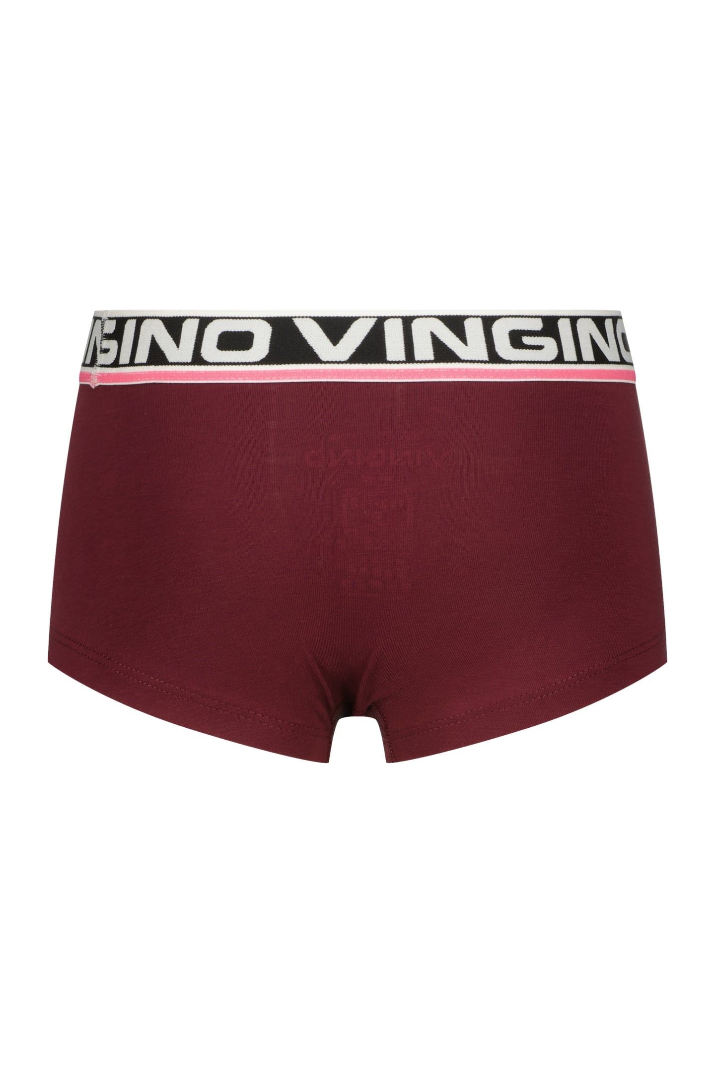 GIRLS ANIMAL 3PACK HIPSTER BURGUNDY RED 8