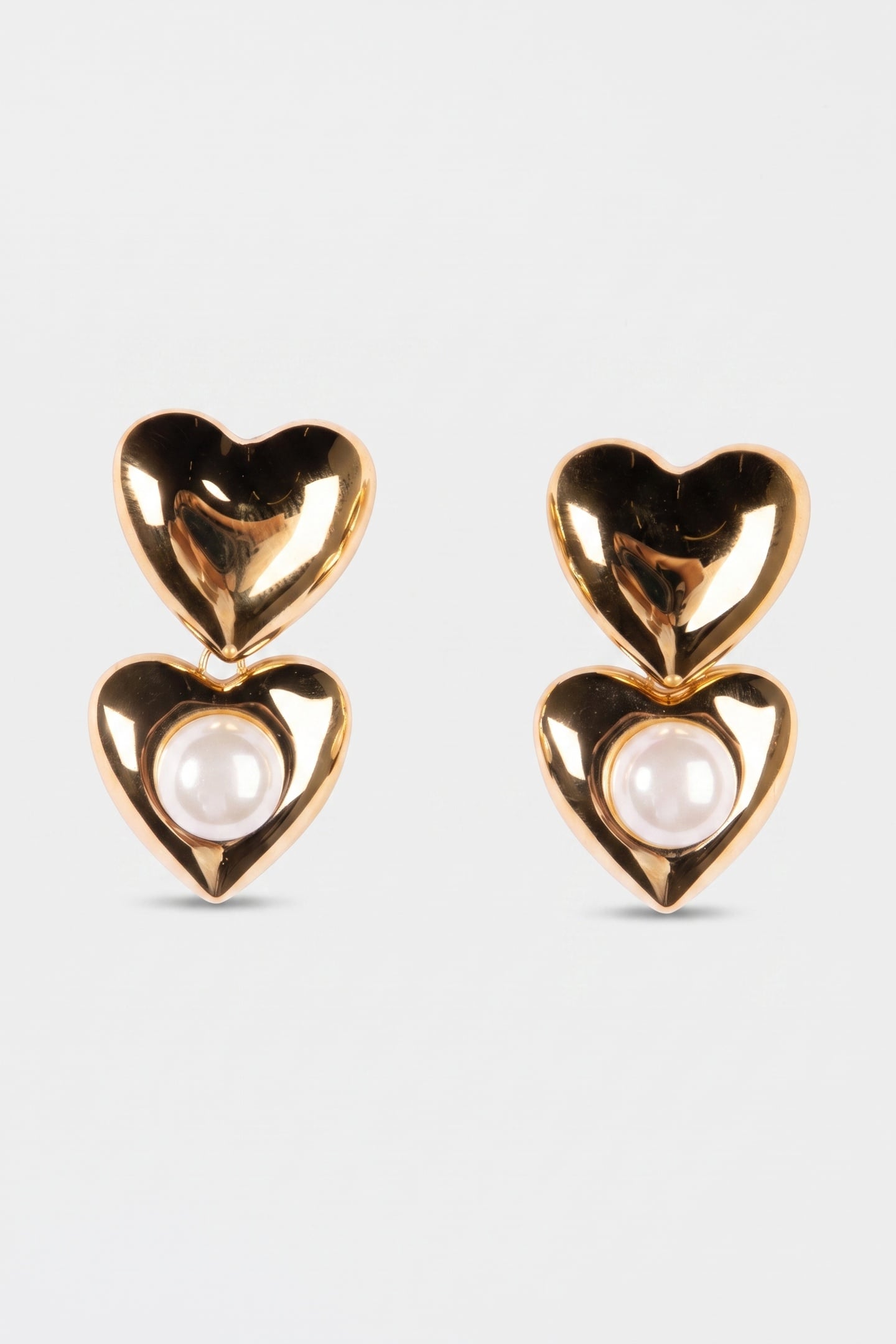 MY HEART OHRRINGE GOLD 3