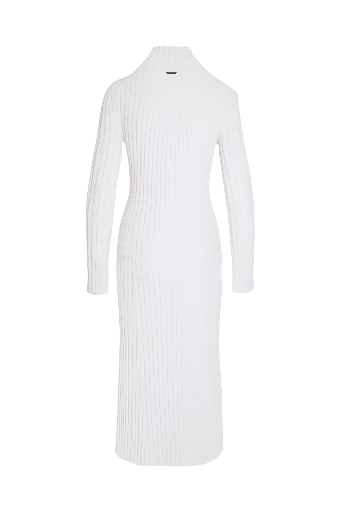 FOLAS V1.Y8.02 FLAT-KNIT-DRESS OFF WHITE 3