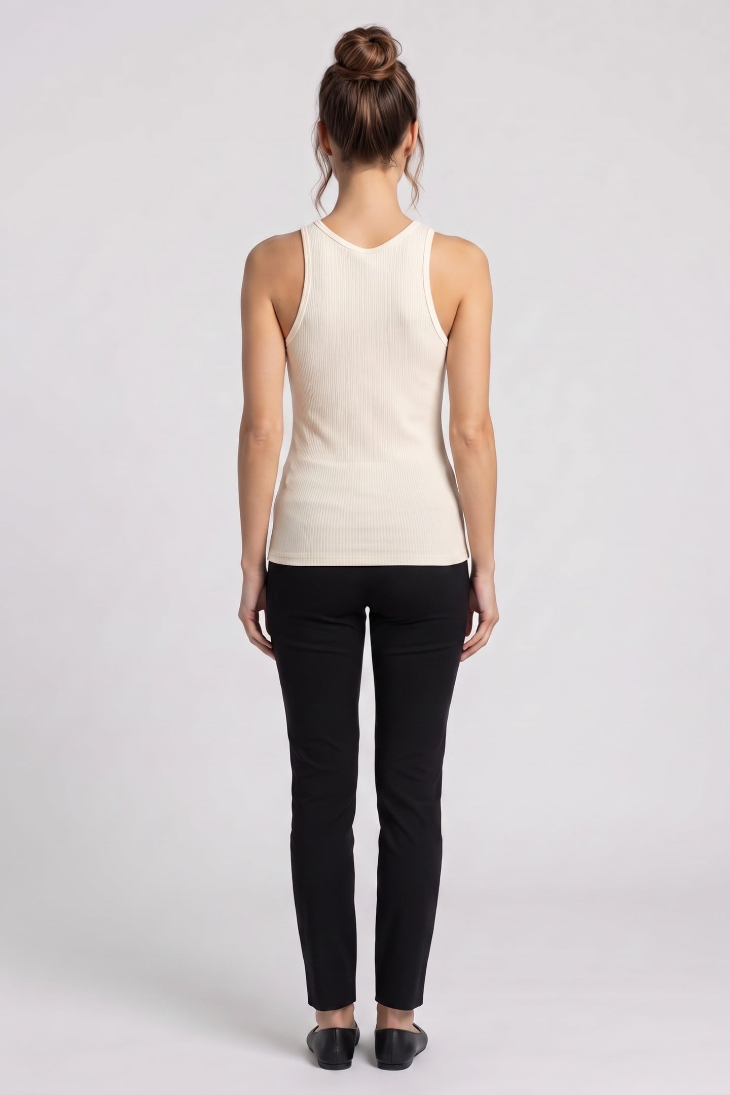 LEVENA SILK TANK WHITE 2