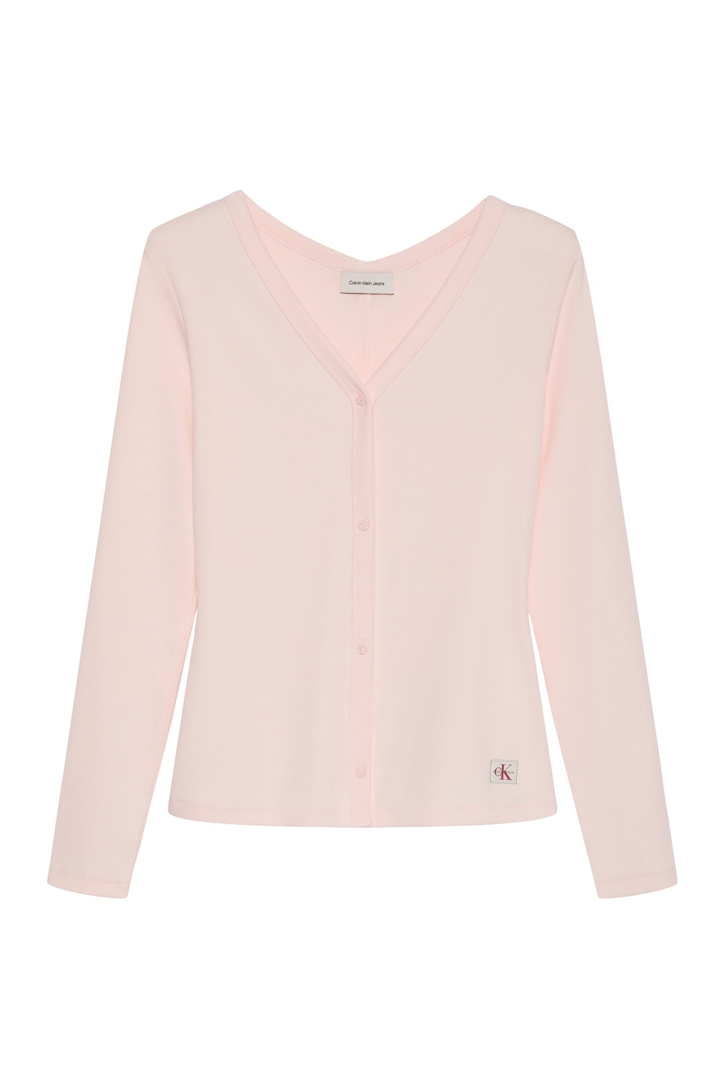 LONG SLEEVE HERITAGE LABEL BOMBER MANGANO CALCITE 3