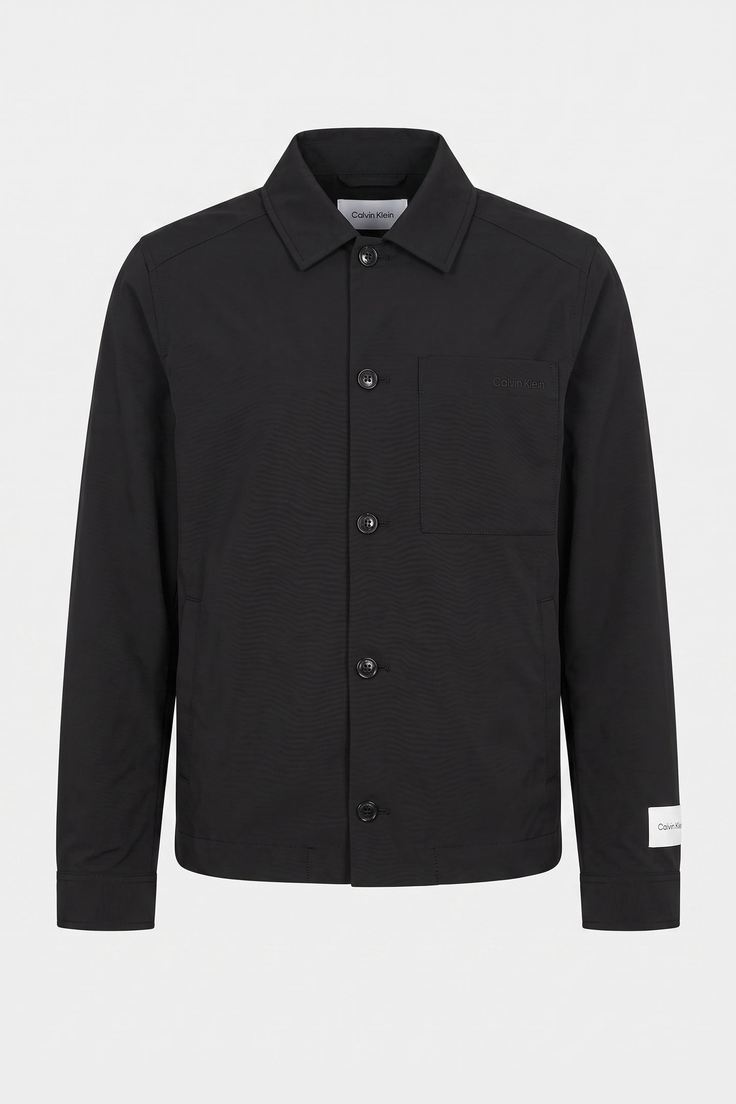 LS LYOCELL SHIRT JACKET BLACK 3