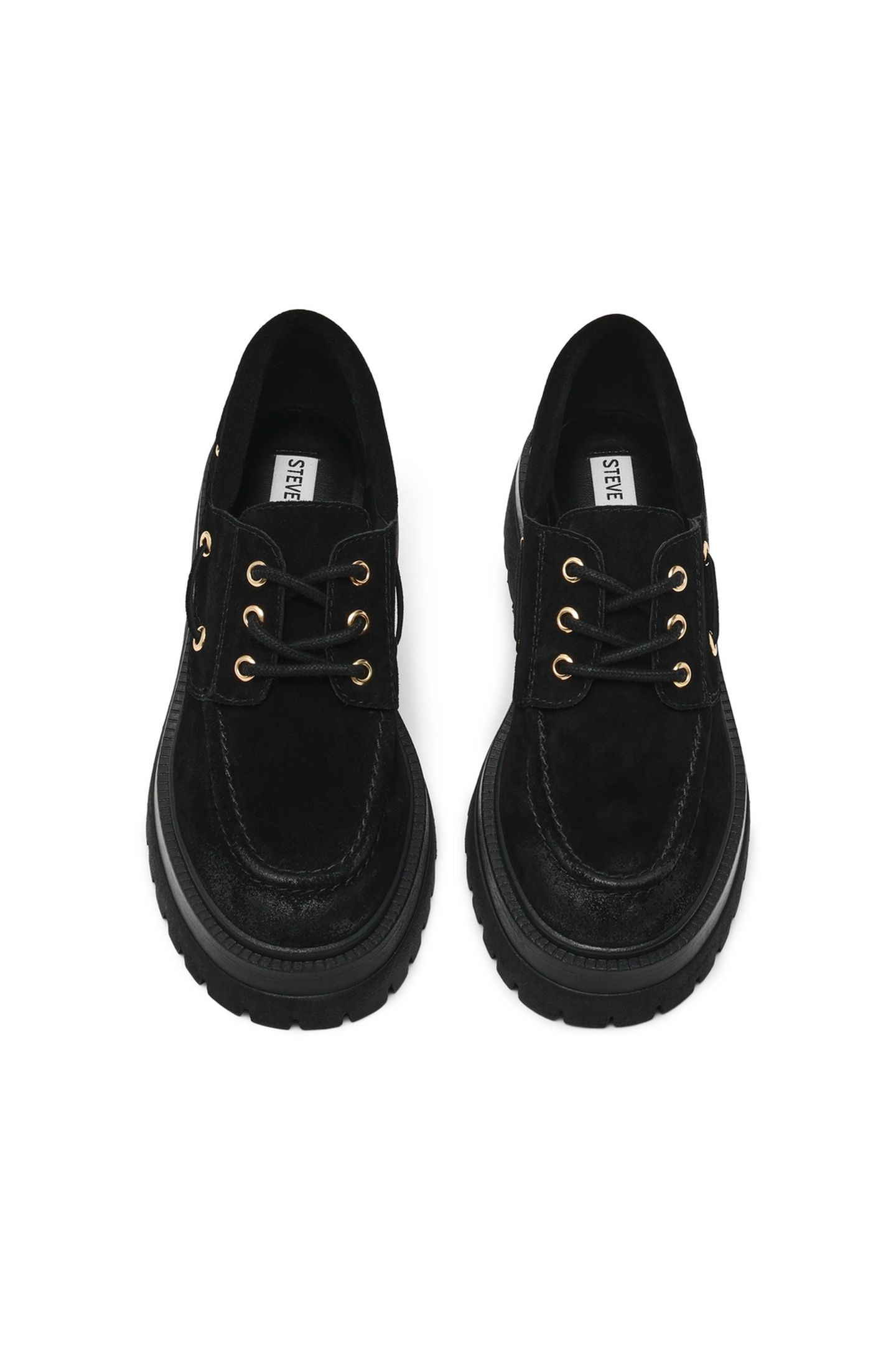 DETROIT FLAT SHOES BLACK SUEDE 4