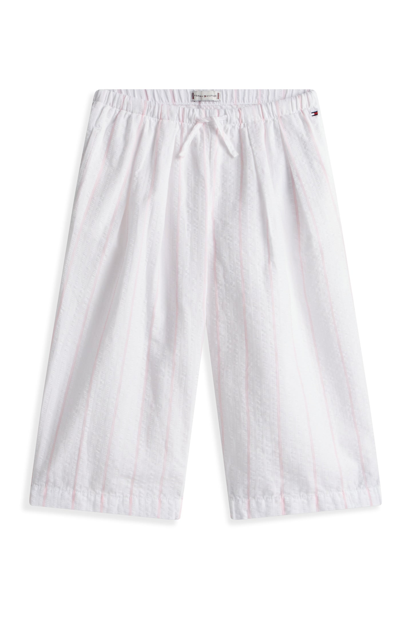 GIRLS SEERSUCKER CULOTTE WHITE 4