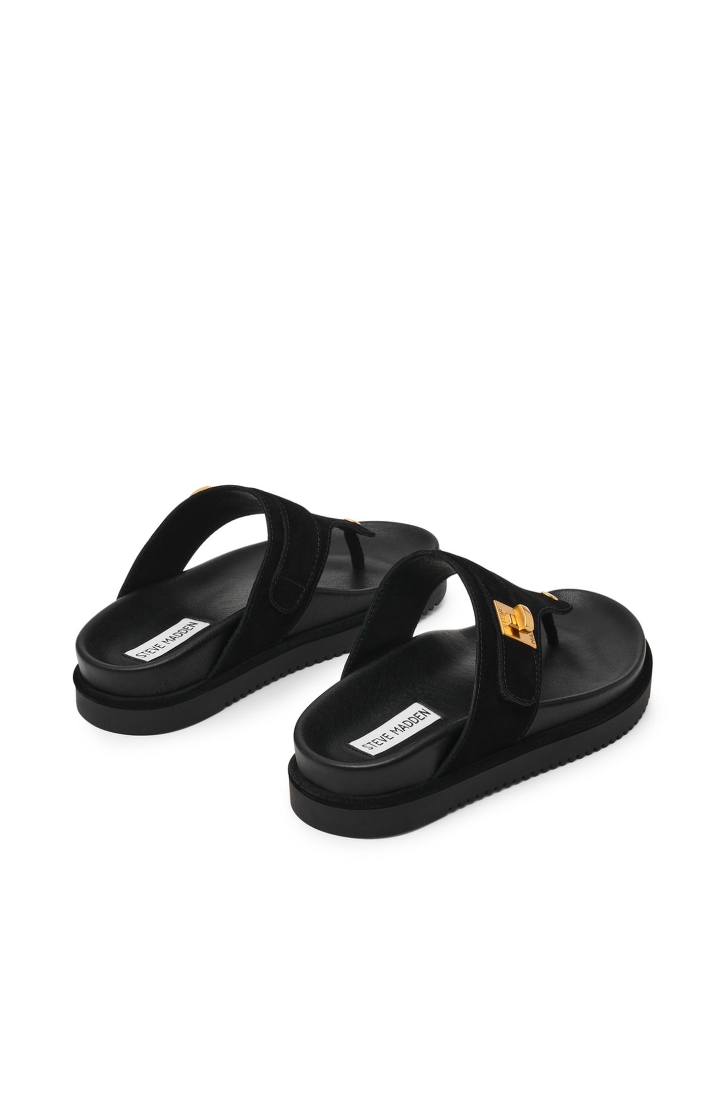 TUNED-IN SANDALS BLACK SUEDE 2