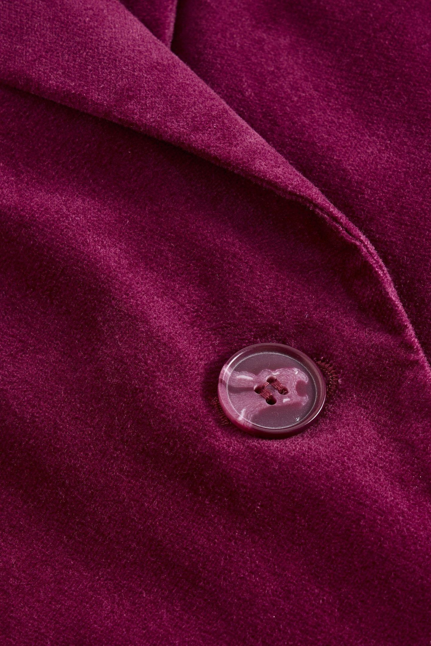 KAMILA VELVET COAT DARK PLUM 6