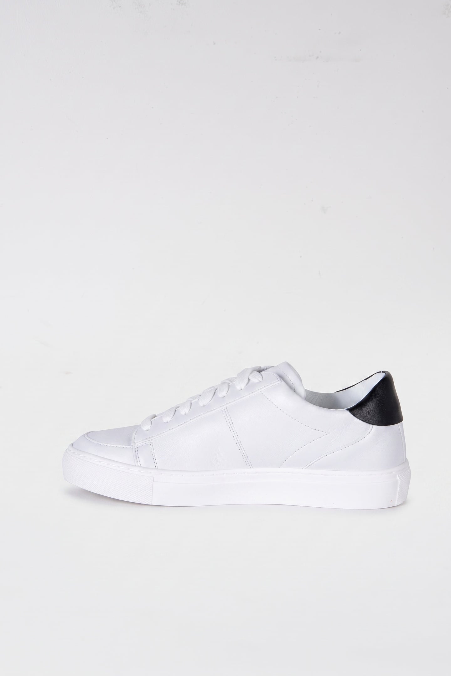 CALFSKIN SNEAKERS WHITE 2