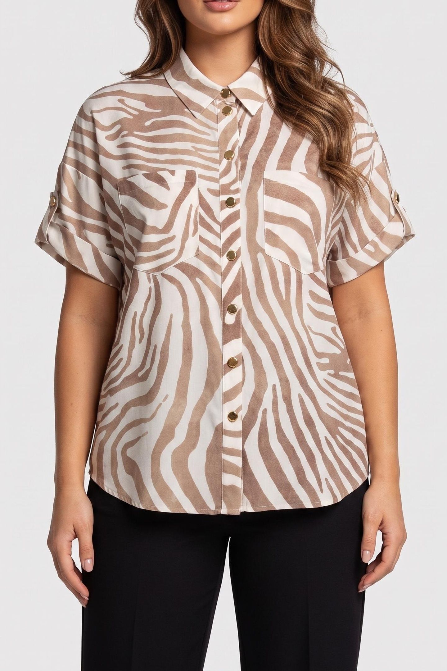 ROSIE SHORT SLEEVE S SAFARI DREAM PRINT 1
