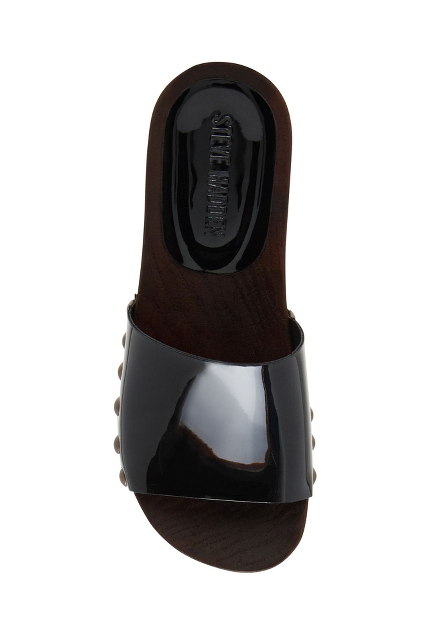 CENTO MULES BLACK PATENT 4
