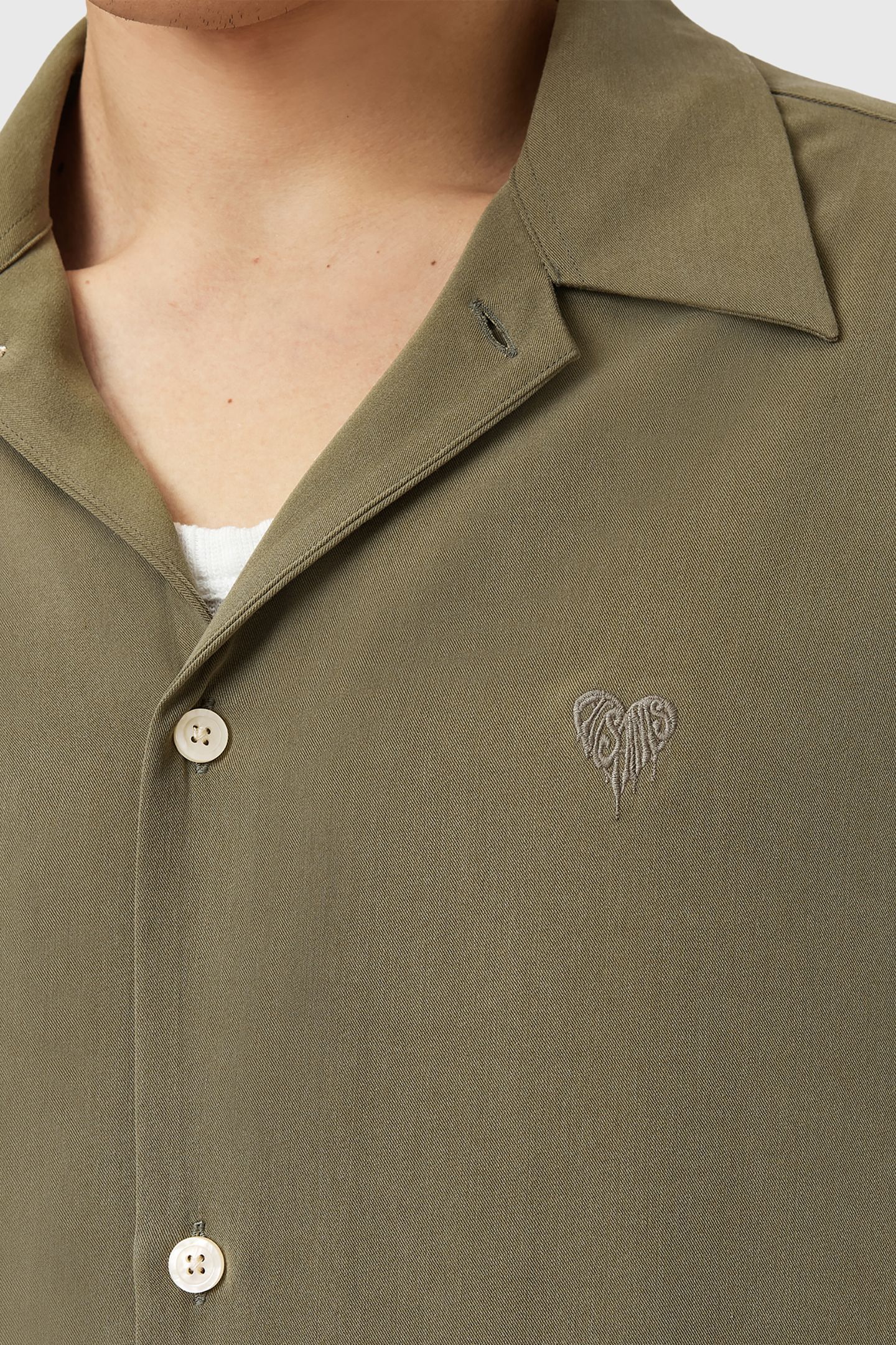 RIALTO SS SHIRT DUSTY GREEN 6