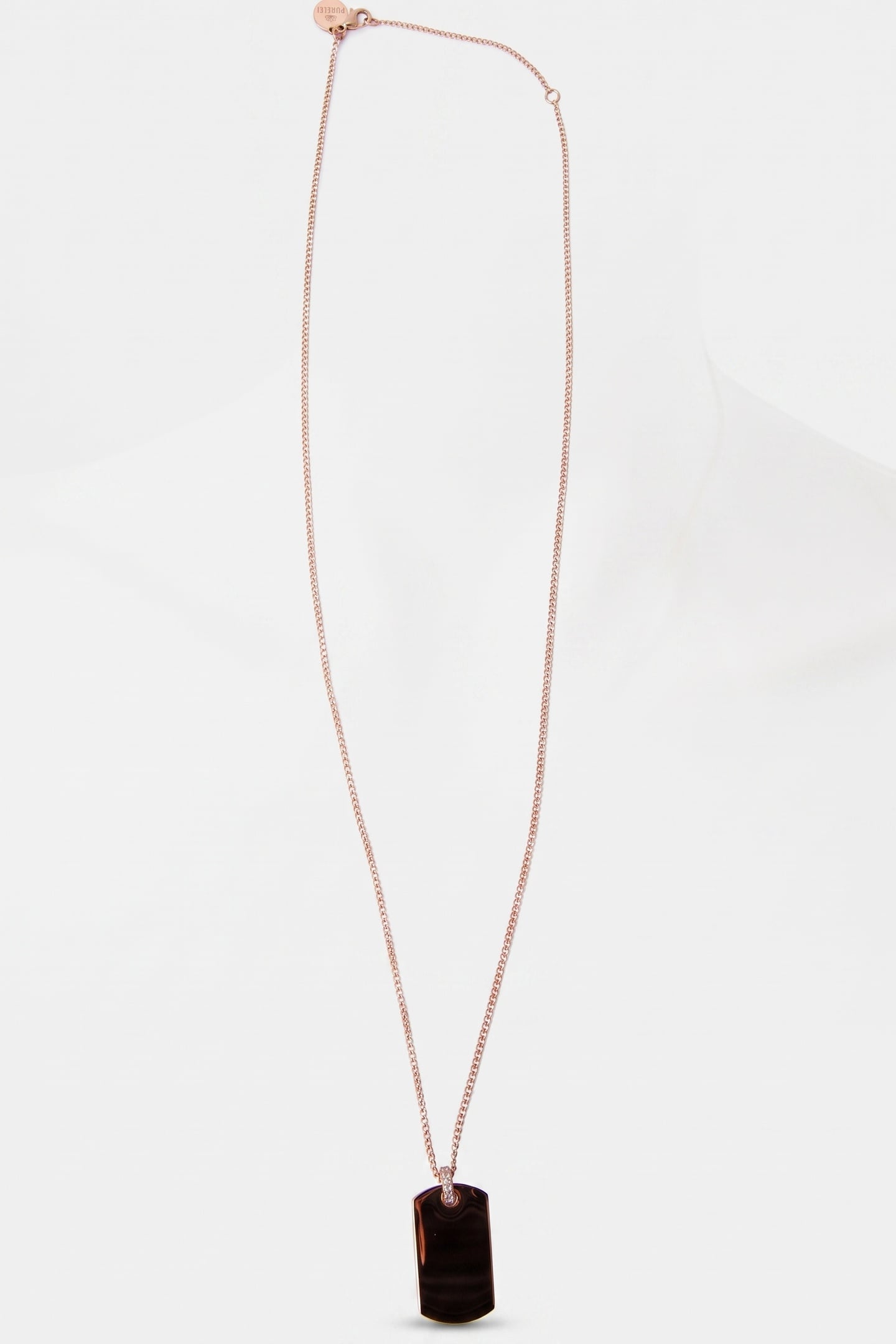 PLATE CHARM KETTE ROSEGOLD 2