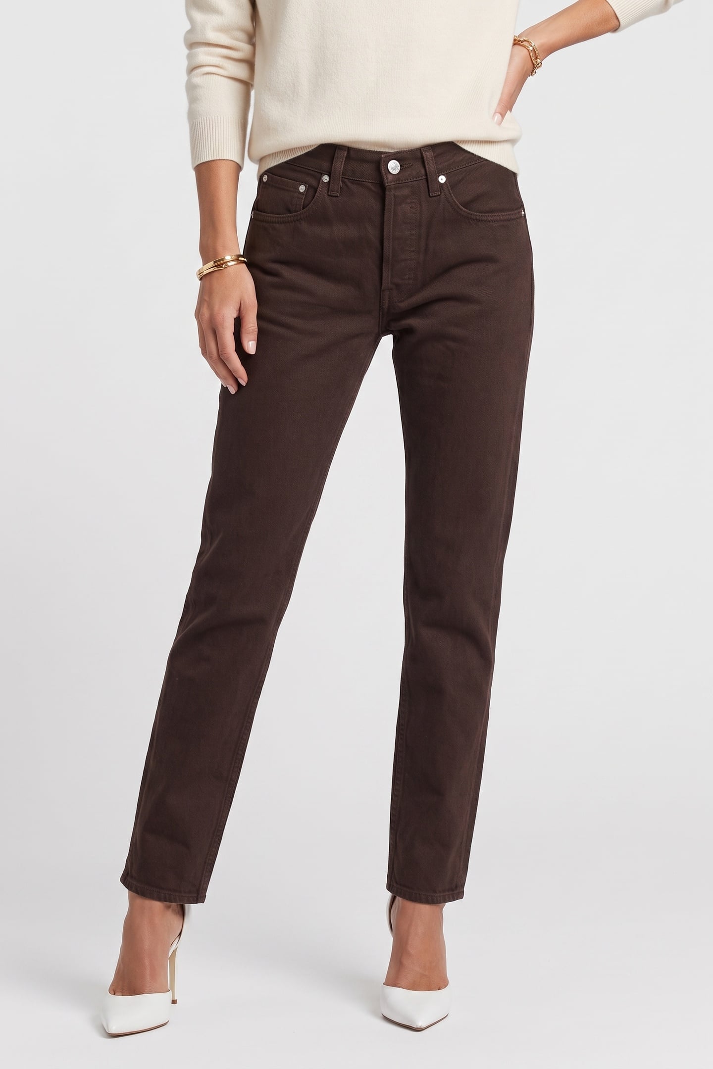 SNOW DENIM BROWN 1
