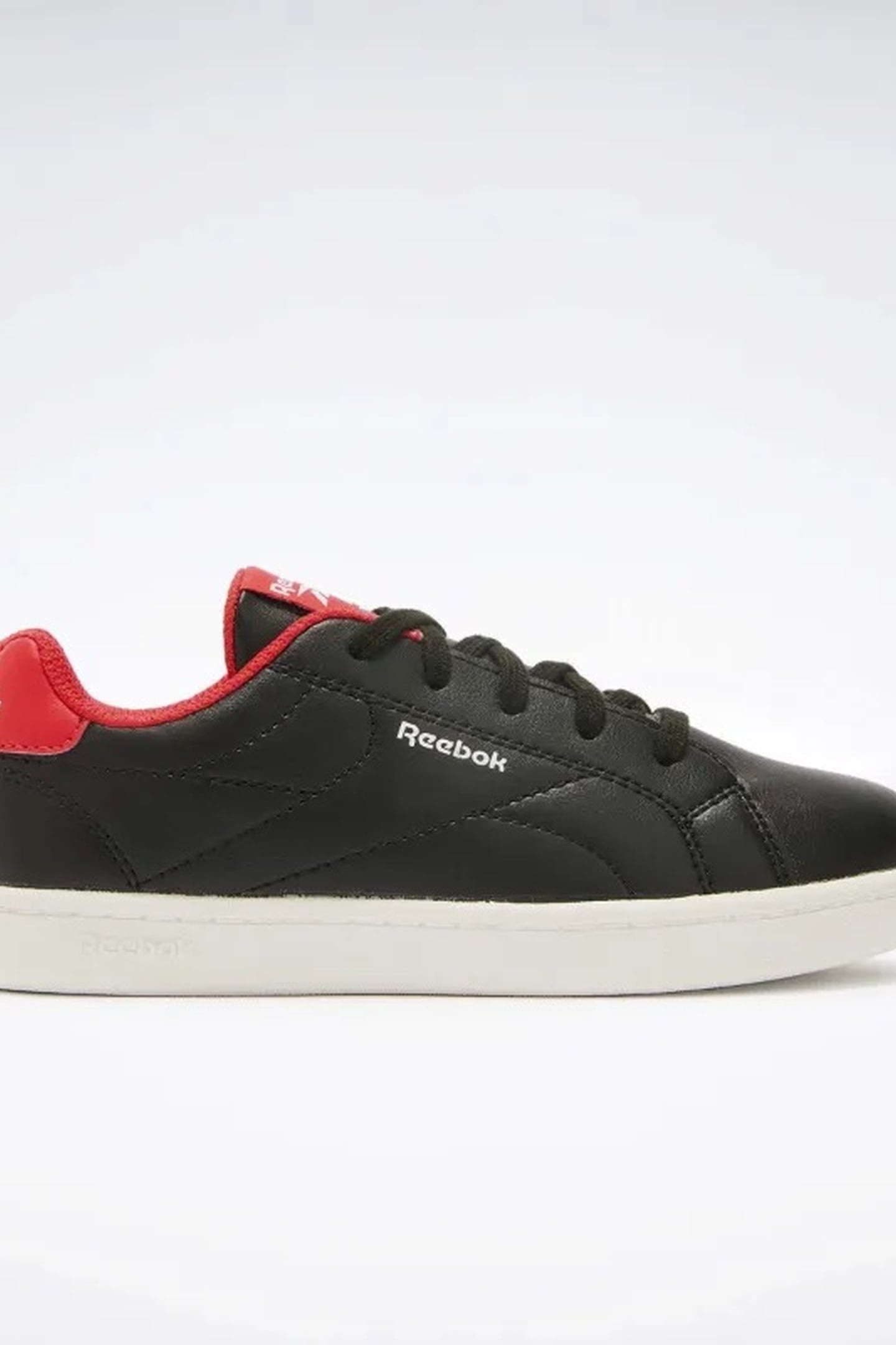 BOY'S REEBOK ROYAL COMPLETE BLACK/WHITE/ENERGYRED 1