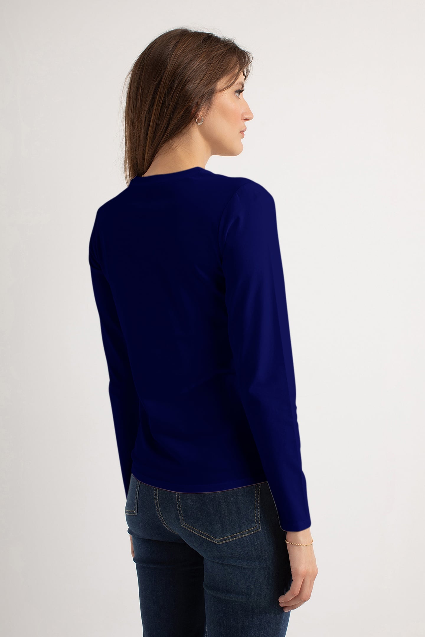 HAILEY LS T-SHIRT NAVY 2