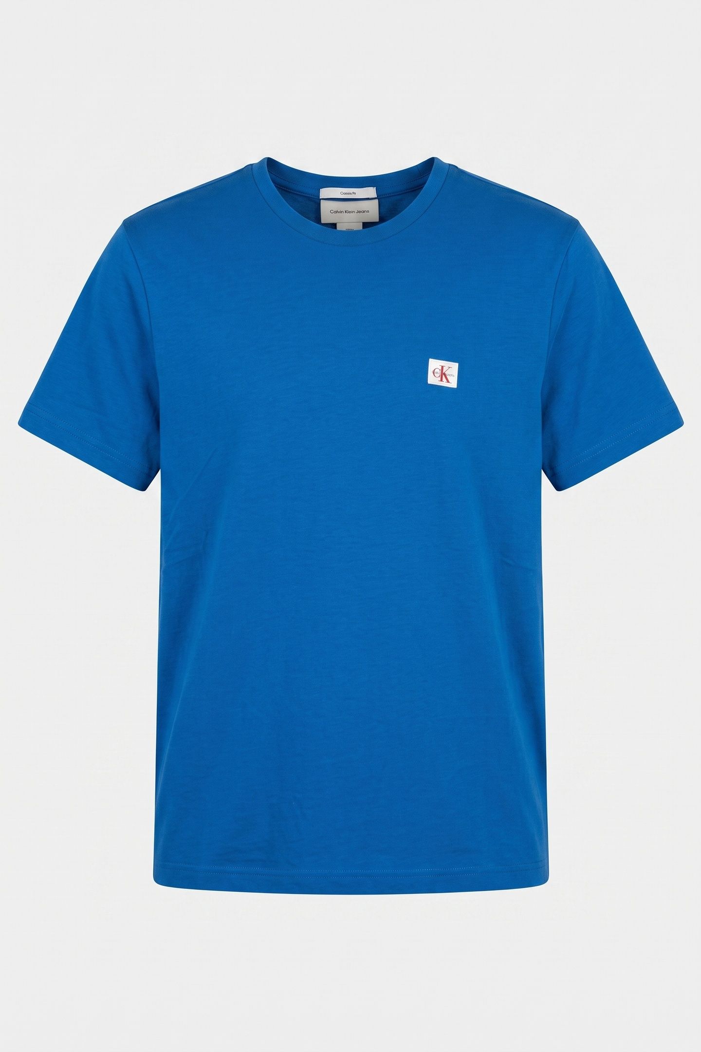 SS BADGE 30S JERSEY TEE CLASSIC BLUE 3