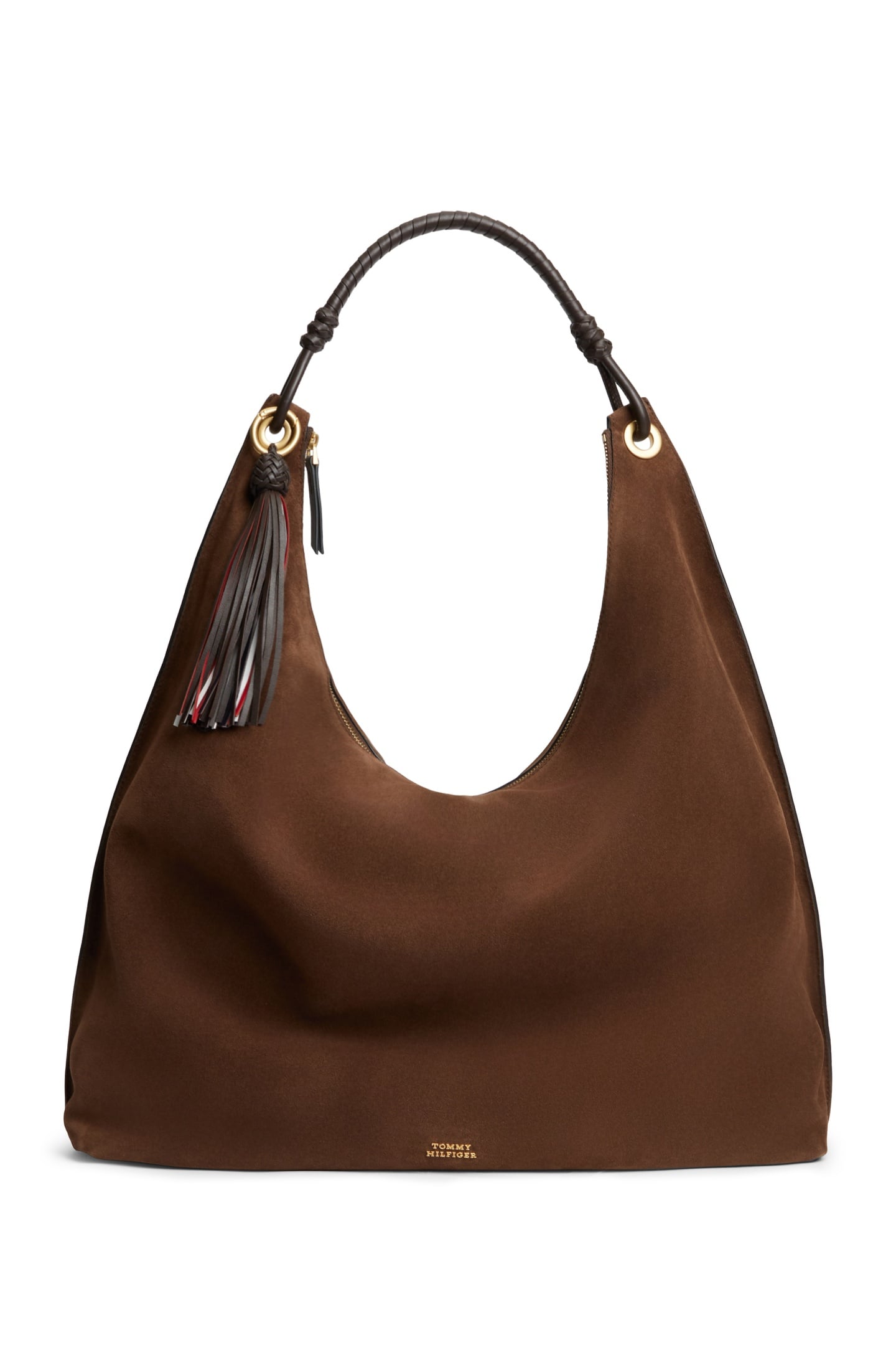 STATEMENT LEATHER HOBO BAG RICH WALNUT 2