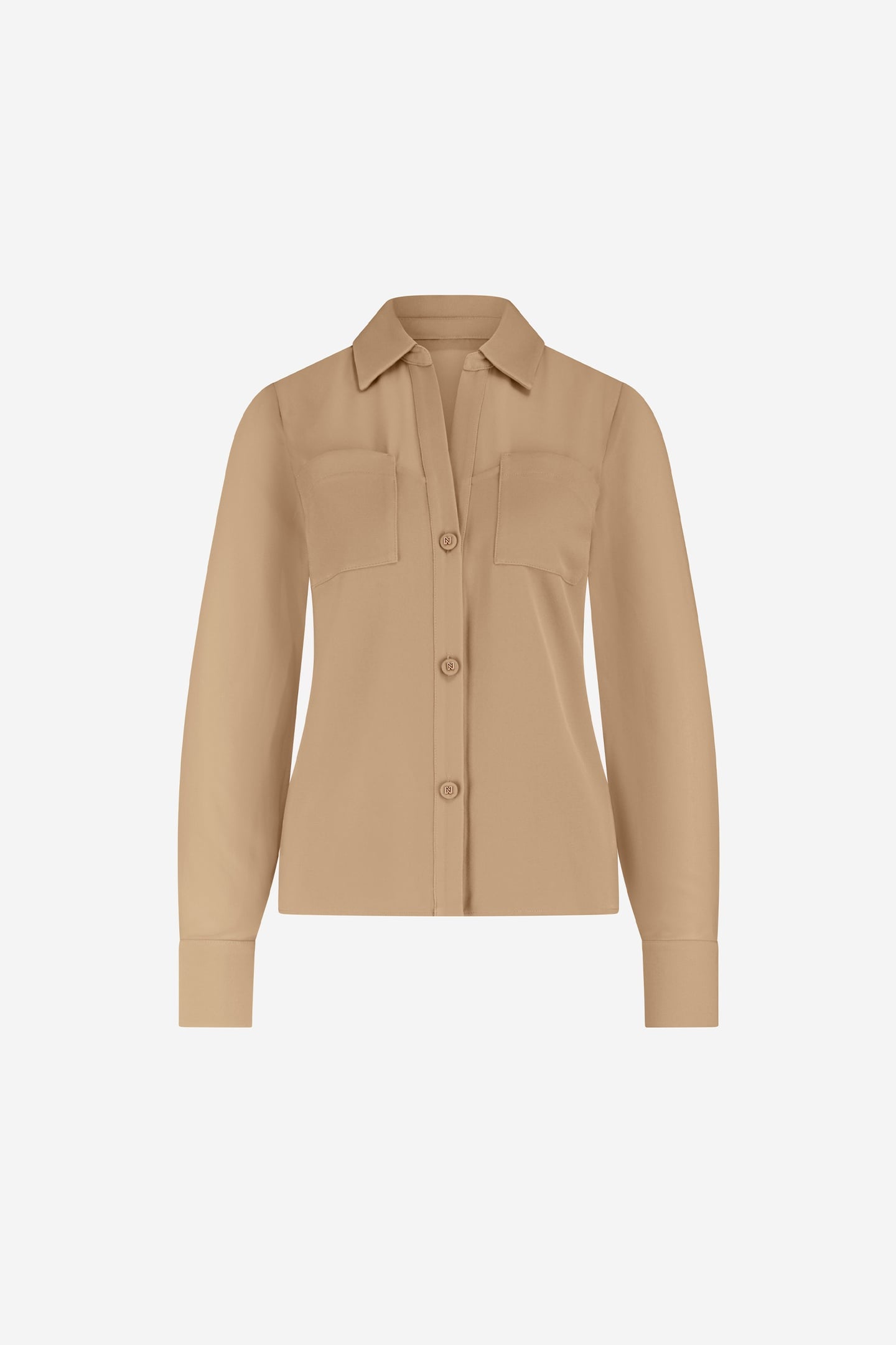 LARISA BLOUSE HAZELNUT 1
