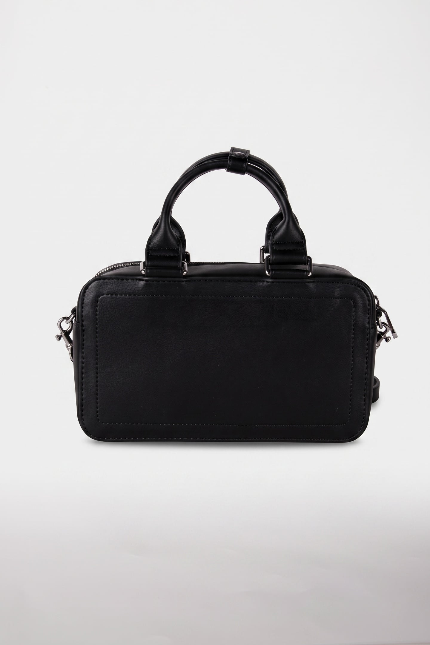MONOGRAM BAULETTO CROSSBODY BAG BLACK/WHITE 2