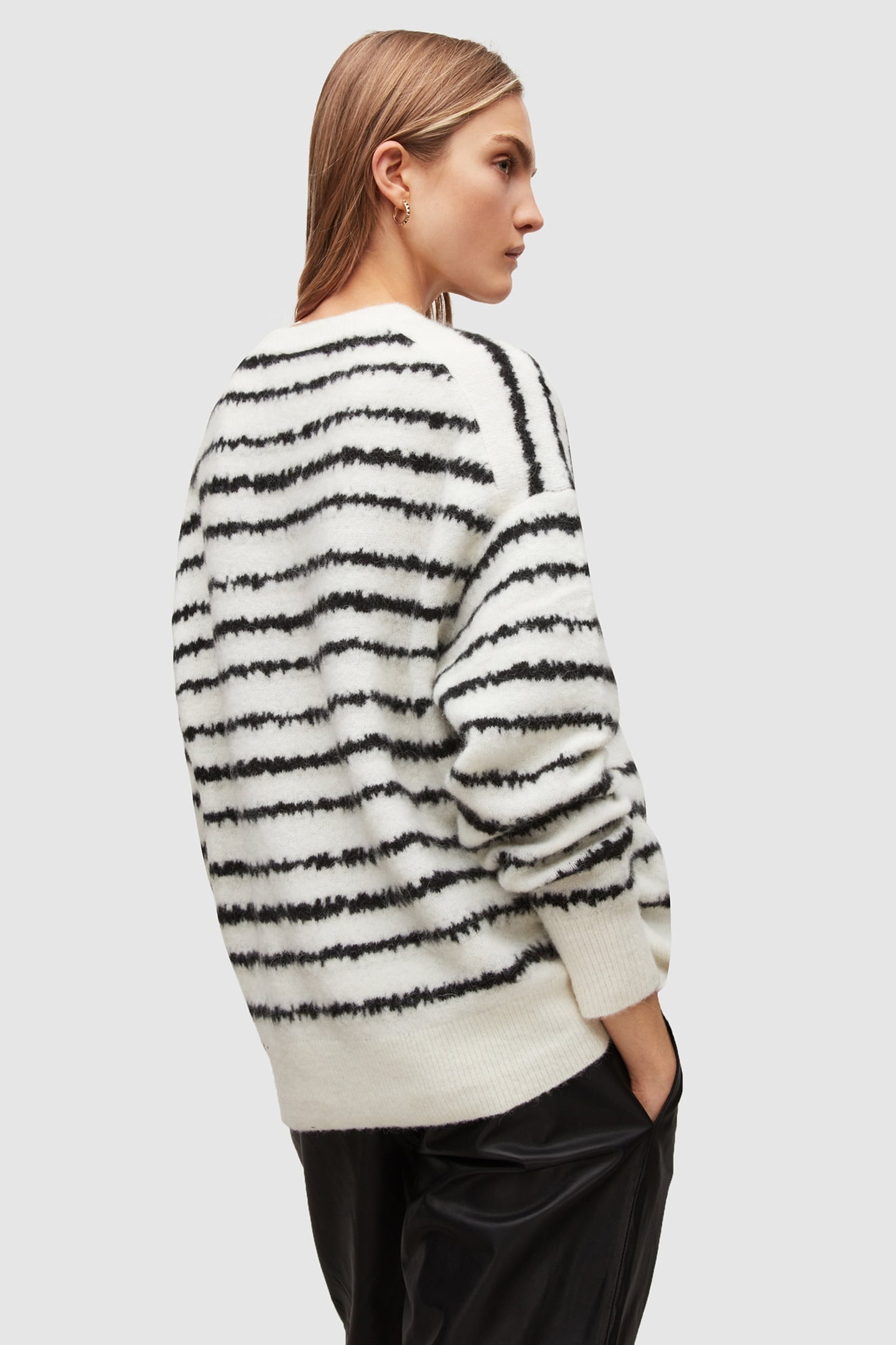ROSCO JUMPER CHALK WHITE/BLACK 5