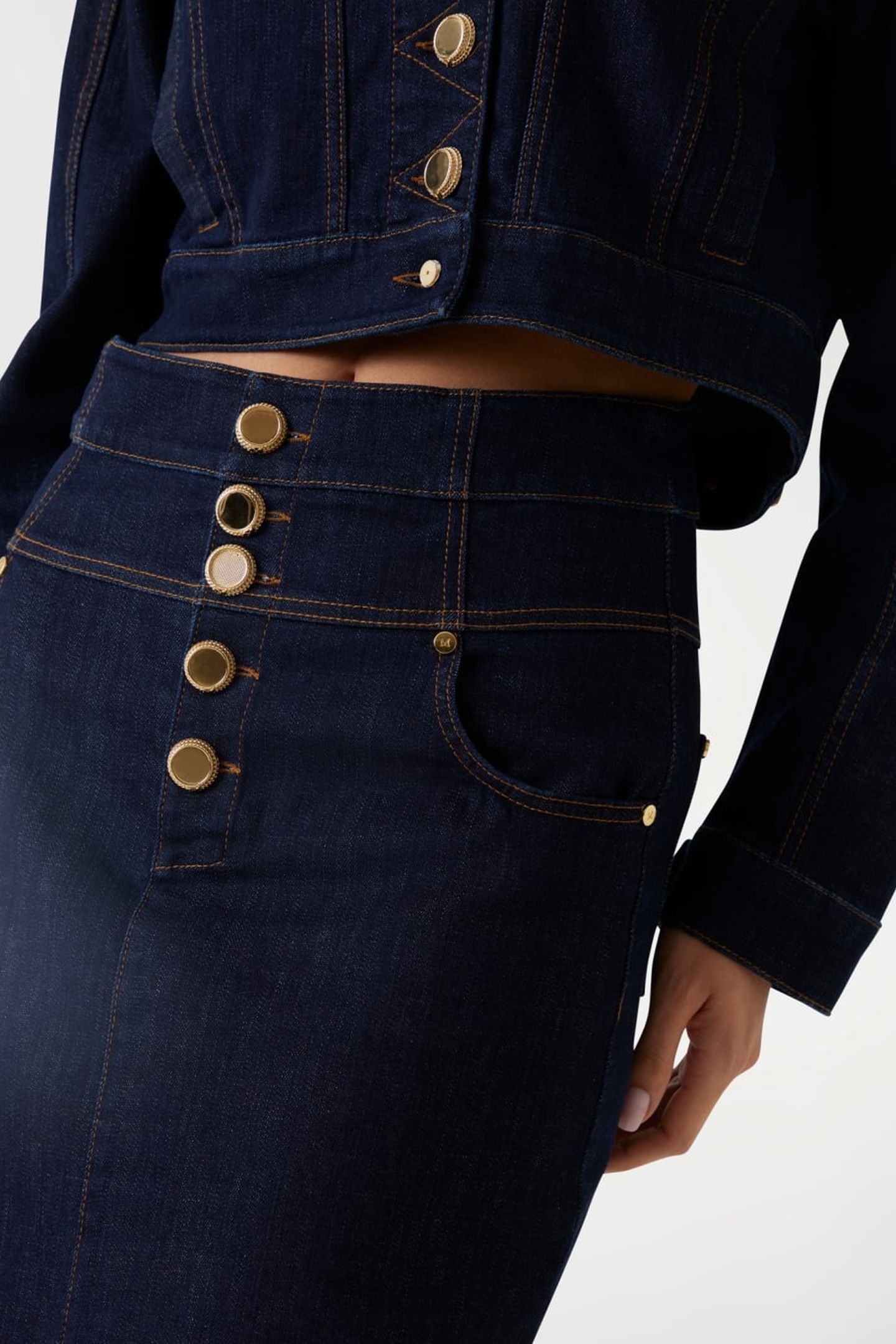 KYLIE PENCIL DENIM S RINSE 6