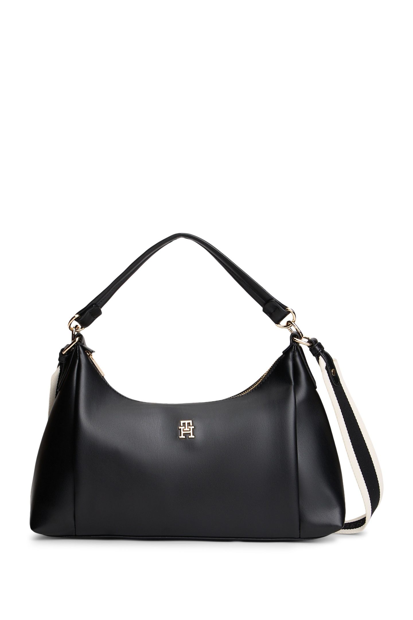 ESSENTIAL SHOULDER BAG BLACK 1