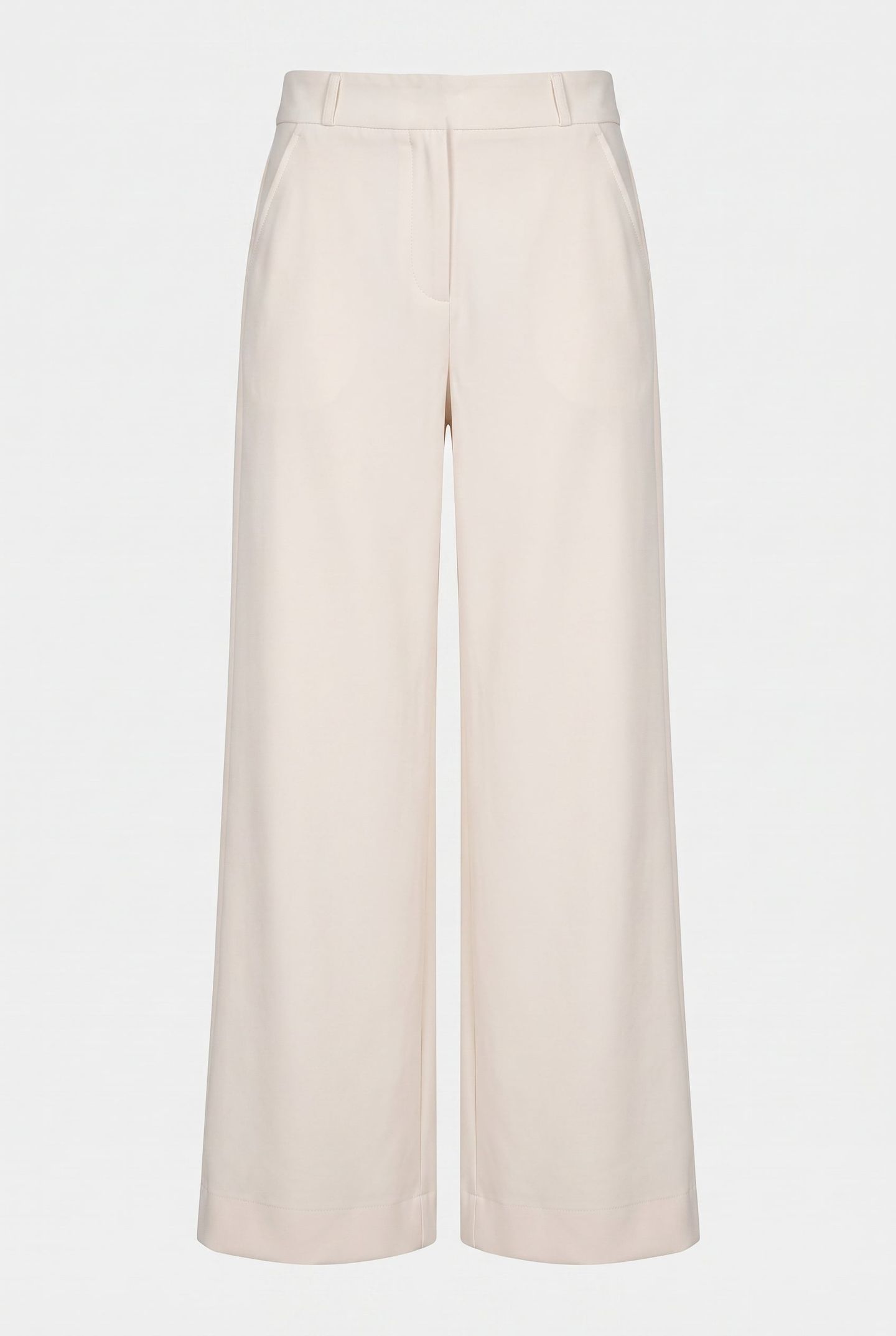 LEXIE BONDED TROUSERS ECRU 3