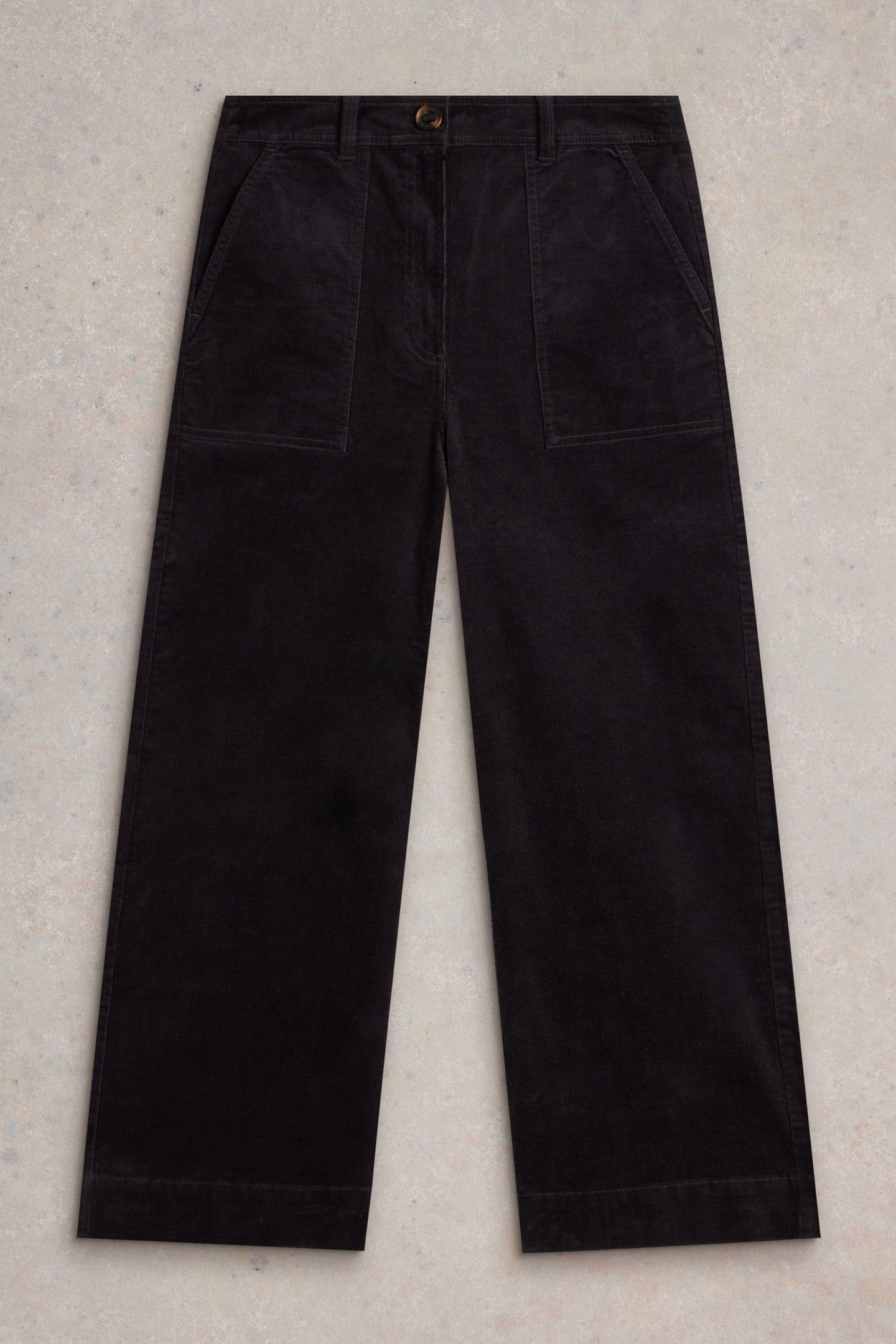 ROMY CORD CULLOTTE DARK GREY 3