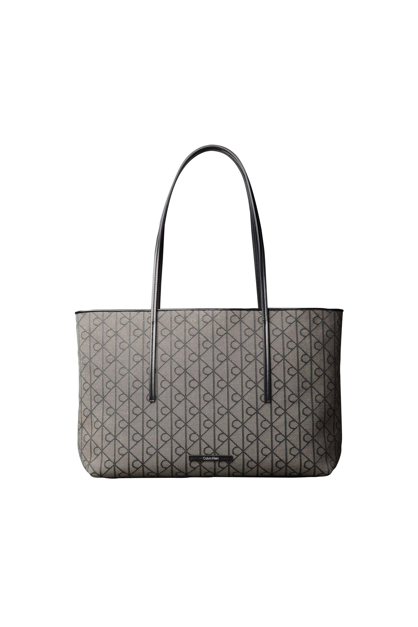 EMBLEM AOP JACQUARD TOTE LOTUS BEIGE/BLACK AOP JACQUARD 2