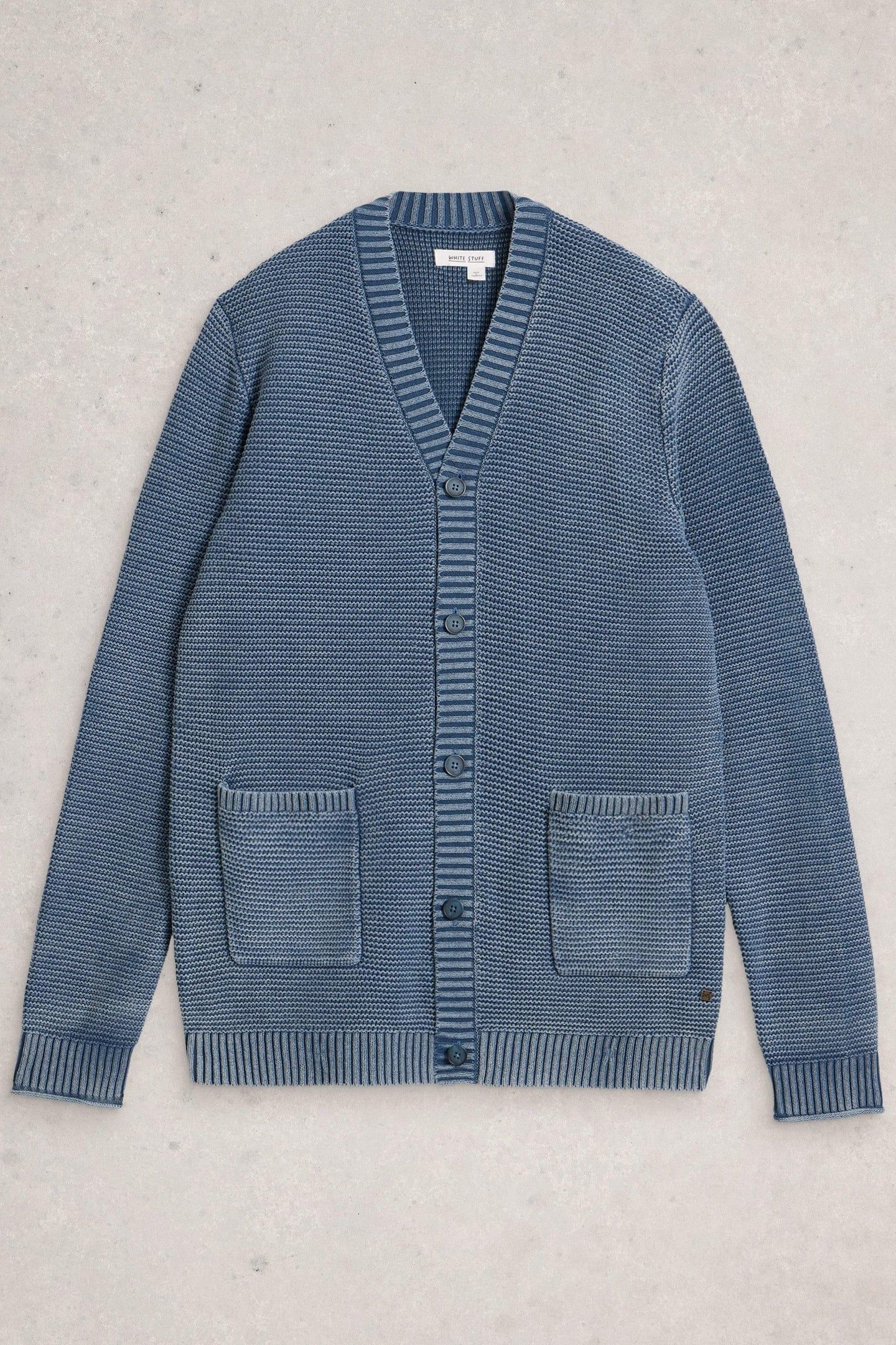GATLEY CARDIGAN DUSTY BLUE 5