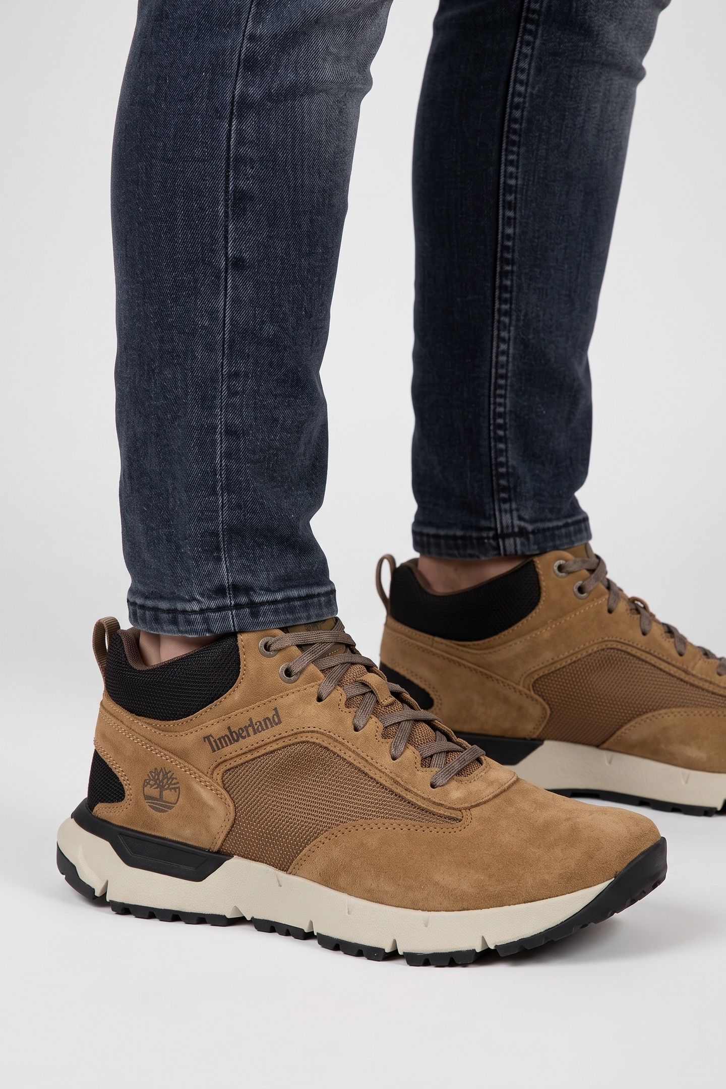 VOYAGER PARK MID LACE UP SNEAKER OLIVE SUEDE 3