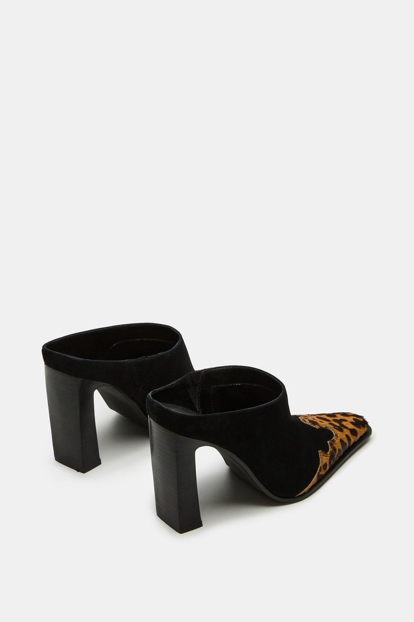 HOUSTON-H MULES BLACK SUEDE 3