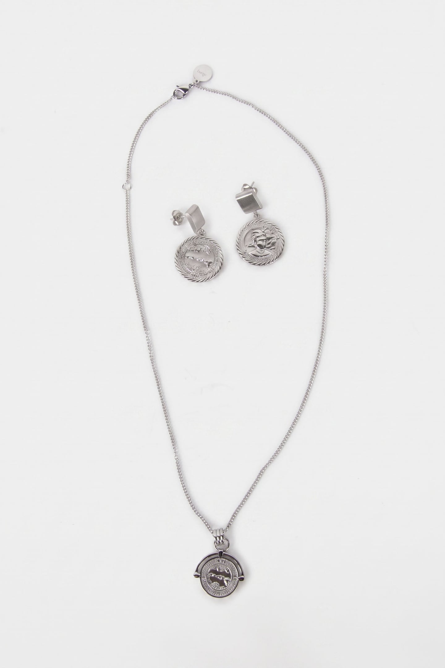MAHINA CLUB LEI SET SILVER 3