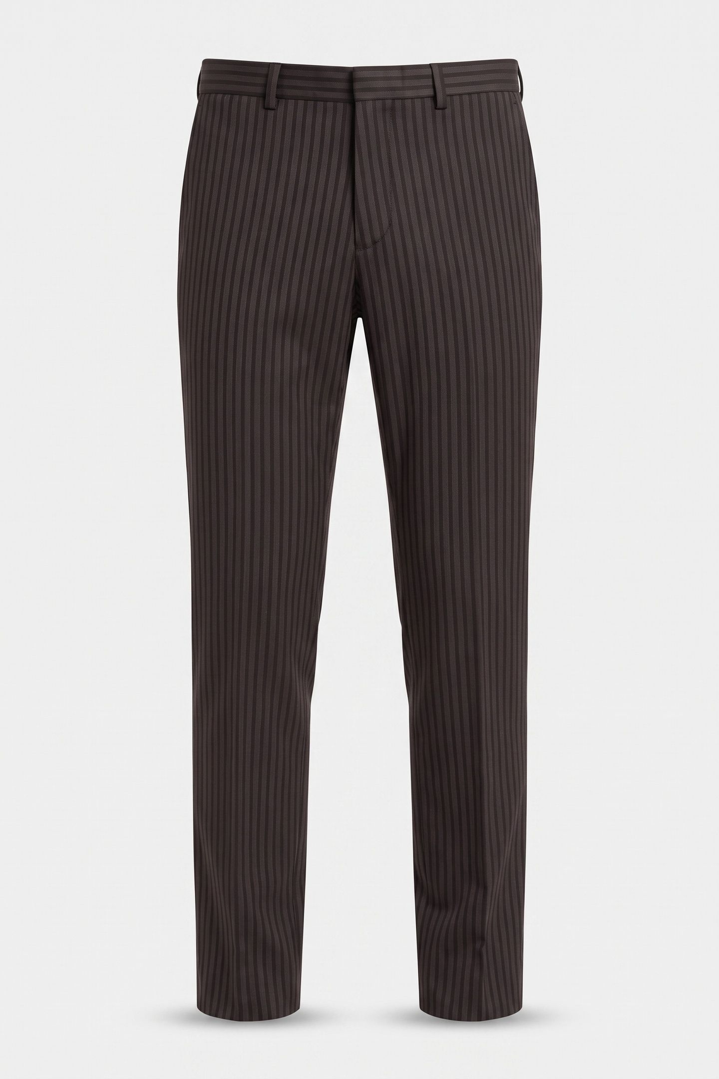 SUIT TROUSERS WITH PIPPING BLACK GREY 3