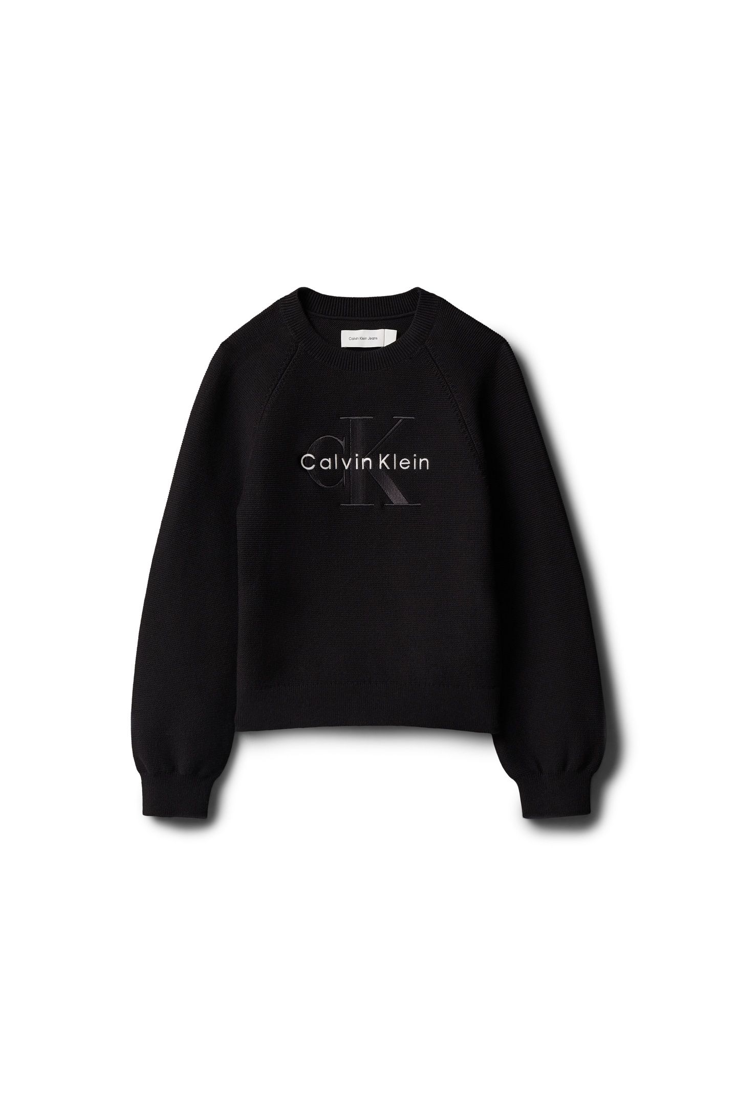 GIRLS MONOLOGO FASHION CREW NECK BLACK 4
