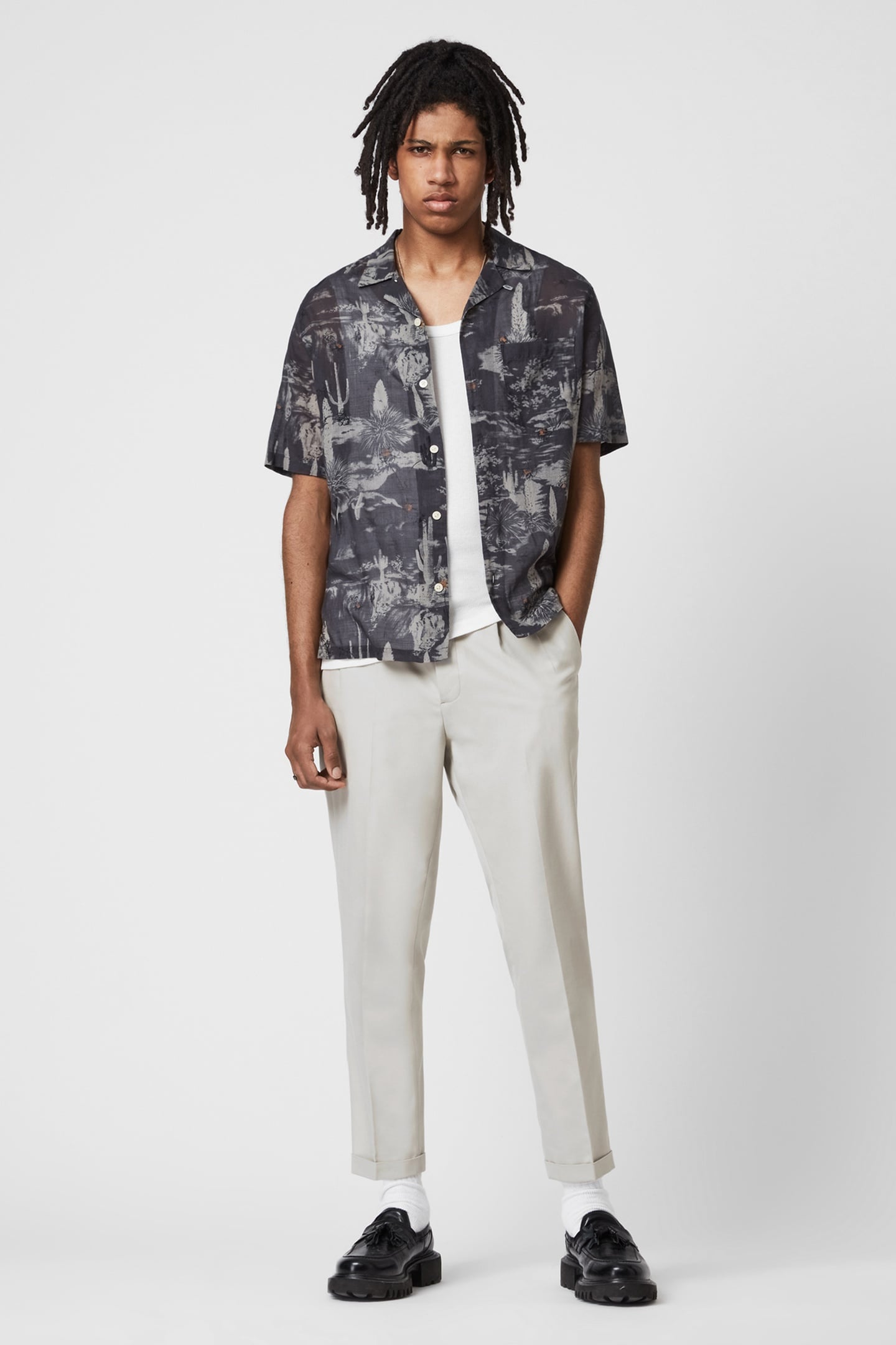 TALLIS TROUSER PARISIAN GREY 1