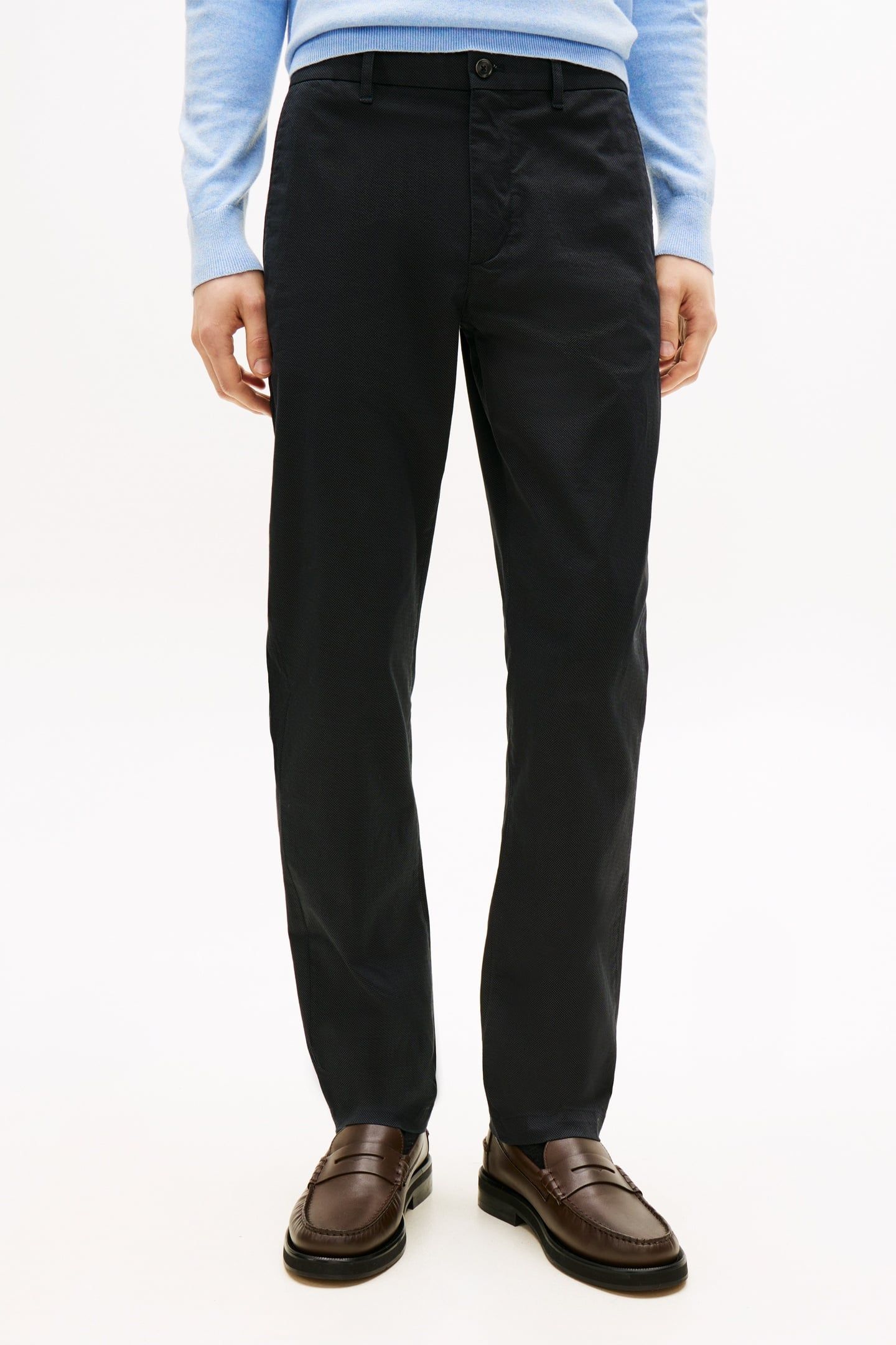 DENTON PRINTED STRAIGHT CHINO DESERT SKY 1