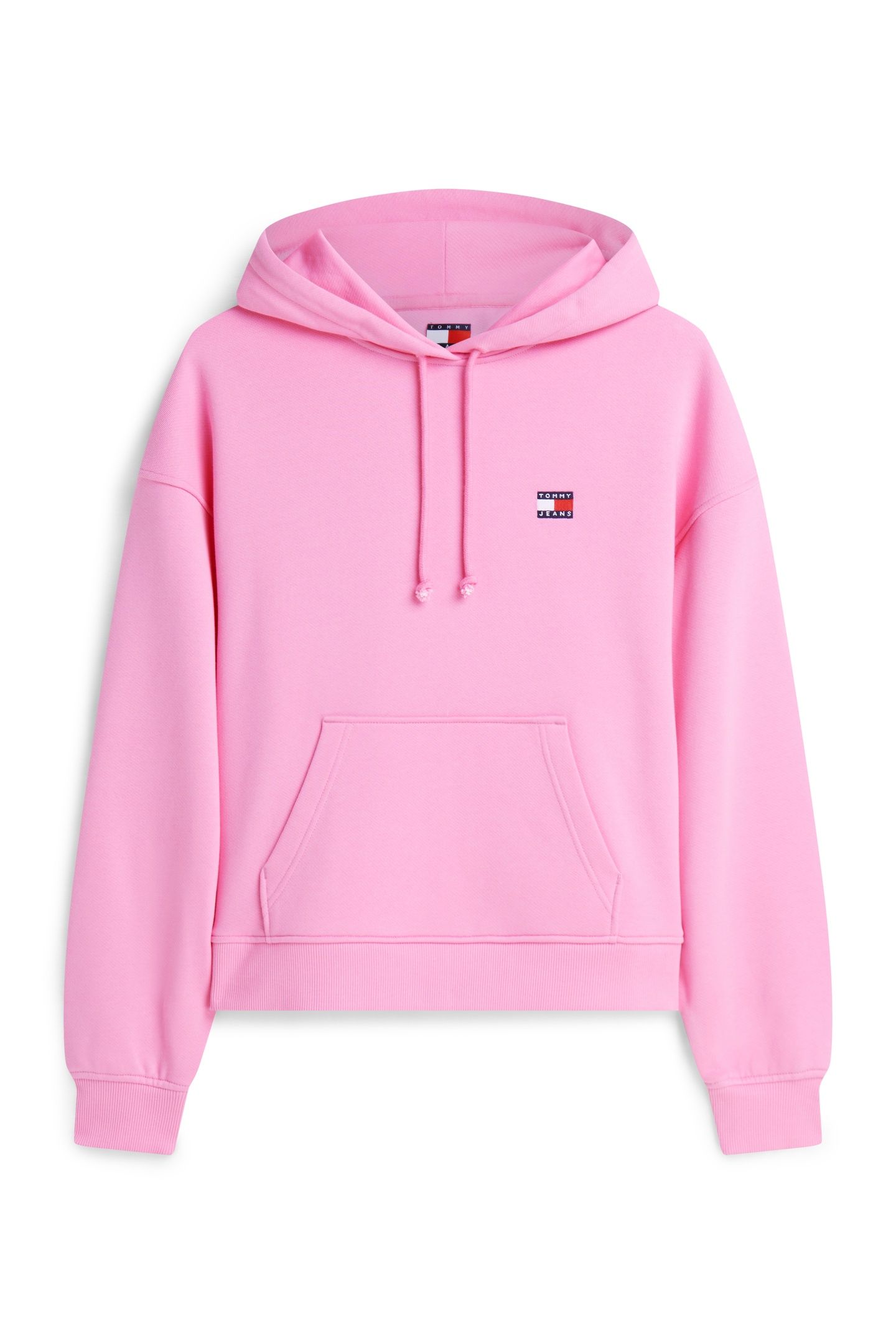 BOXY BADGE HOODIE PINK DAISY 4