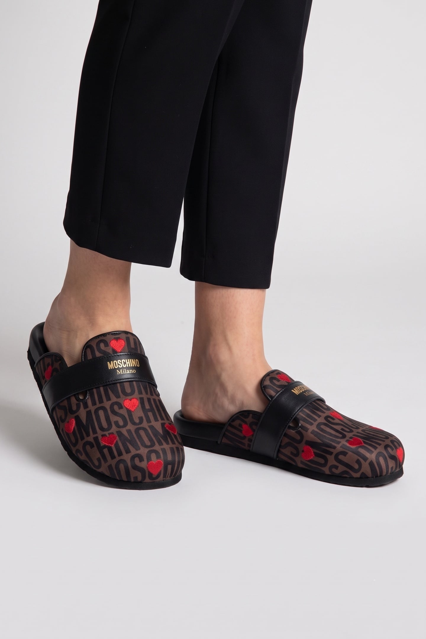 CALFSKIN MULES BROWN 3