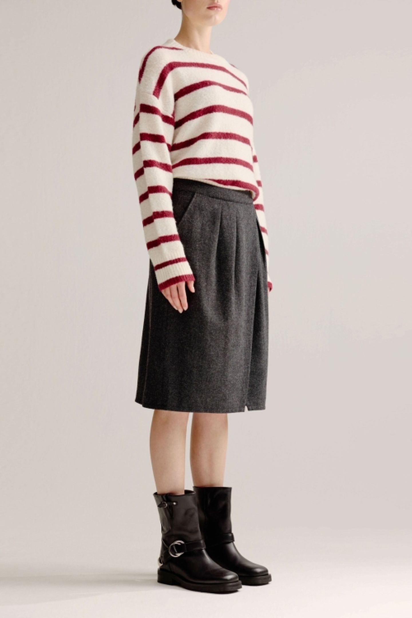 LEXIE SKIRT ANTHRACITE 4