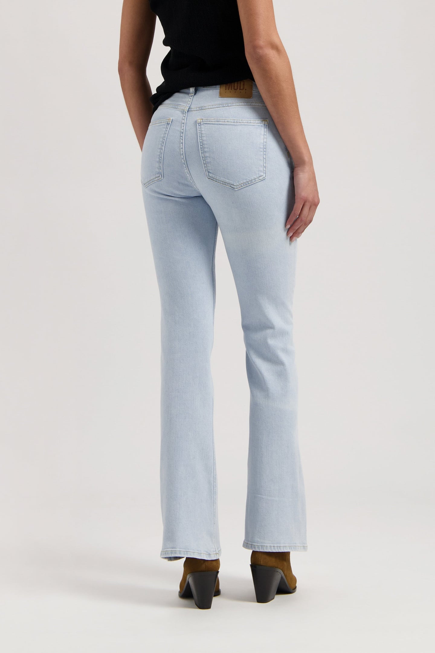 ISY HIGH FLARED FADED GREY 5