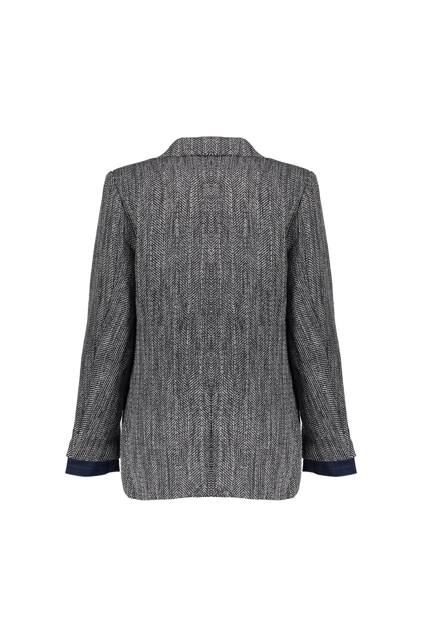 BLAZER TWEED + DENIMPOCKET ANTHRACITE + DENIMPOCKET 2